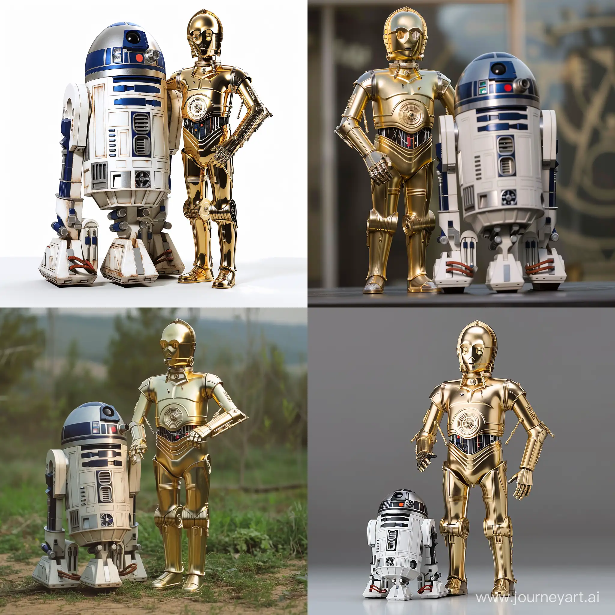 Friendly-Encounter-Robot-Duo-R2D2-and-C3PO