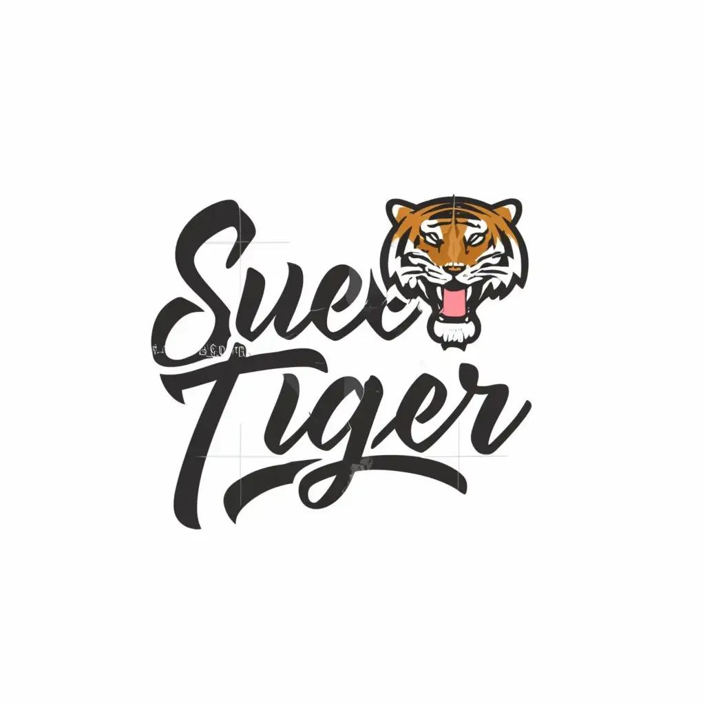 a logo design,with the text "sweet tiger", main symbol:tiger,Moderate,be used in Retail industry,clear background