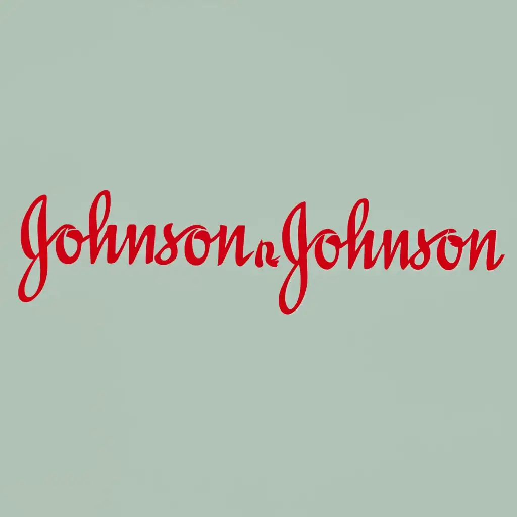 logo, Johnson & Johnson, with the text "FS&T Compliance GPO Team", typography, be used in Finance industry