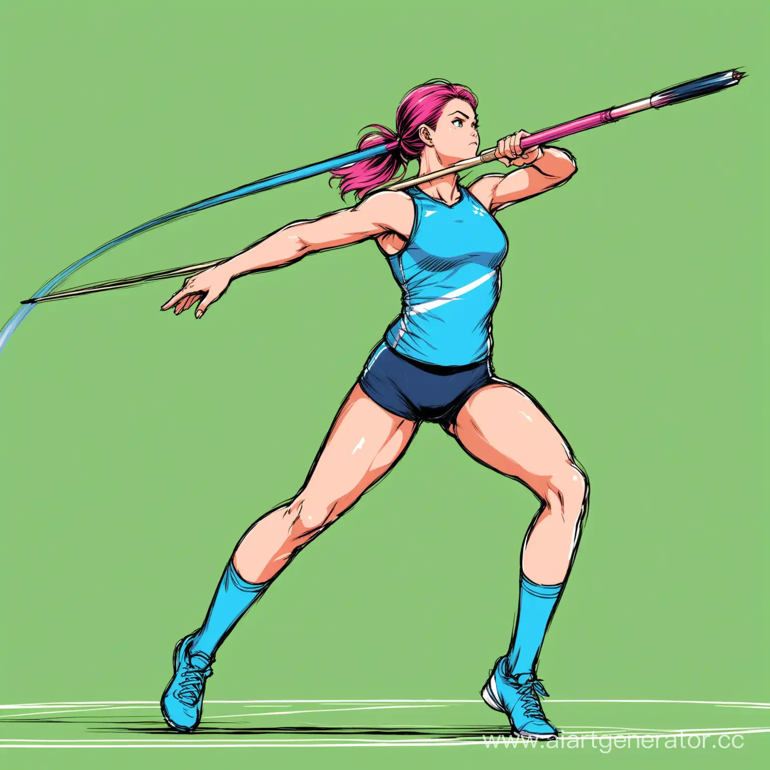 Athlete-in-Action-Javelin-Thrower