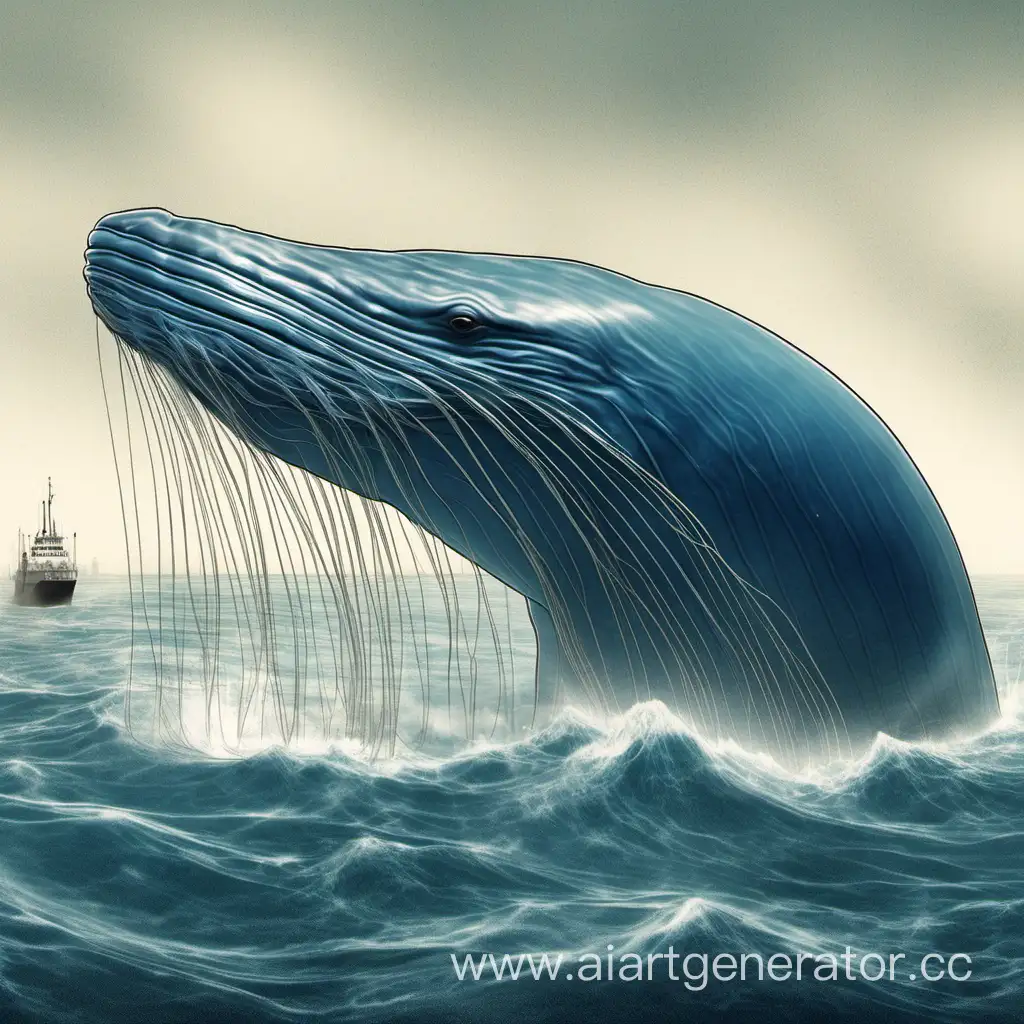 Gigantic-Marine-Life-RecordBreaking-Blue-Whale-and-Enormous-Lions-Mane-Jellyfish