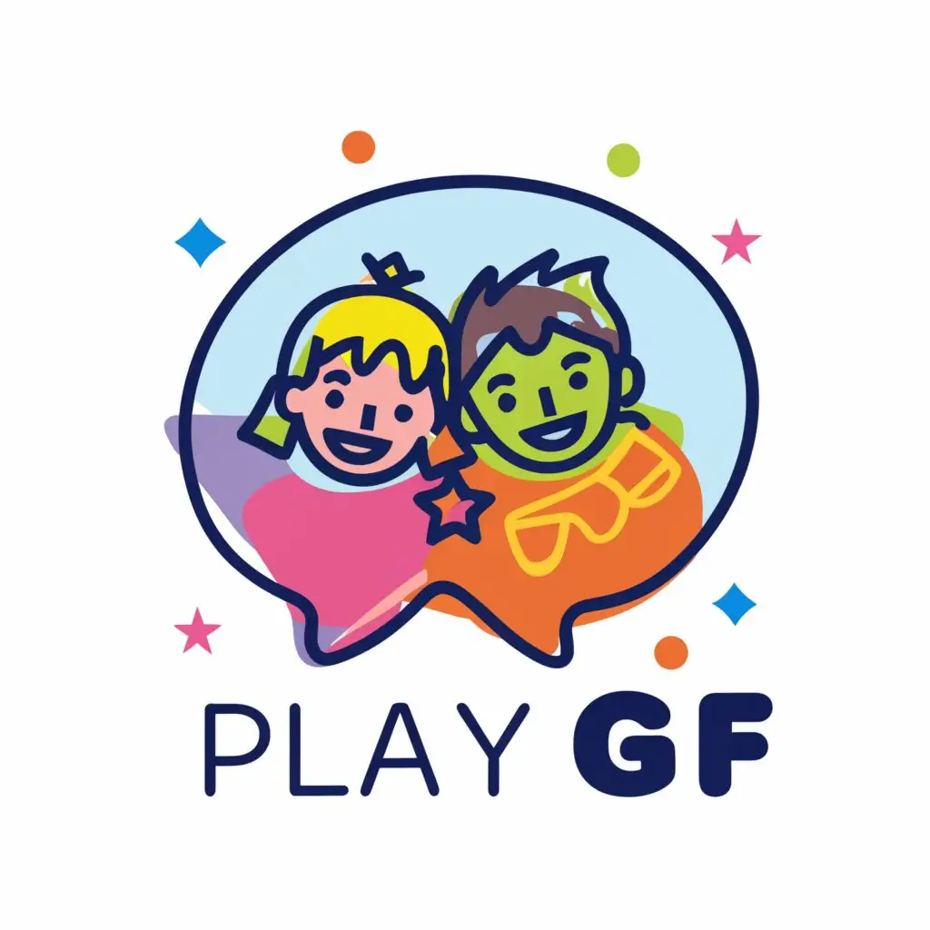 LOGO-Design-For-PlayGF-Chat-Room-Theme-with-Moderation