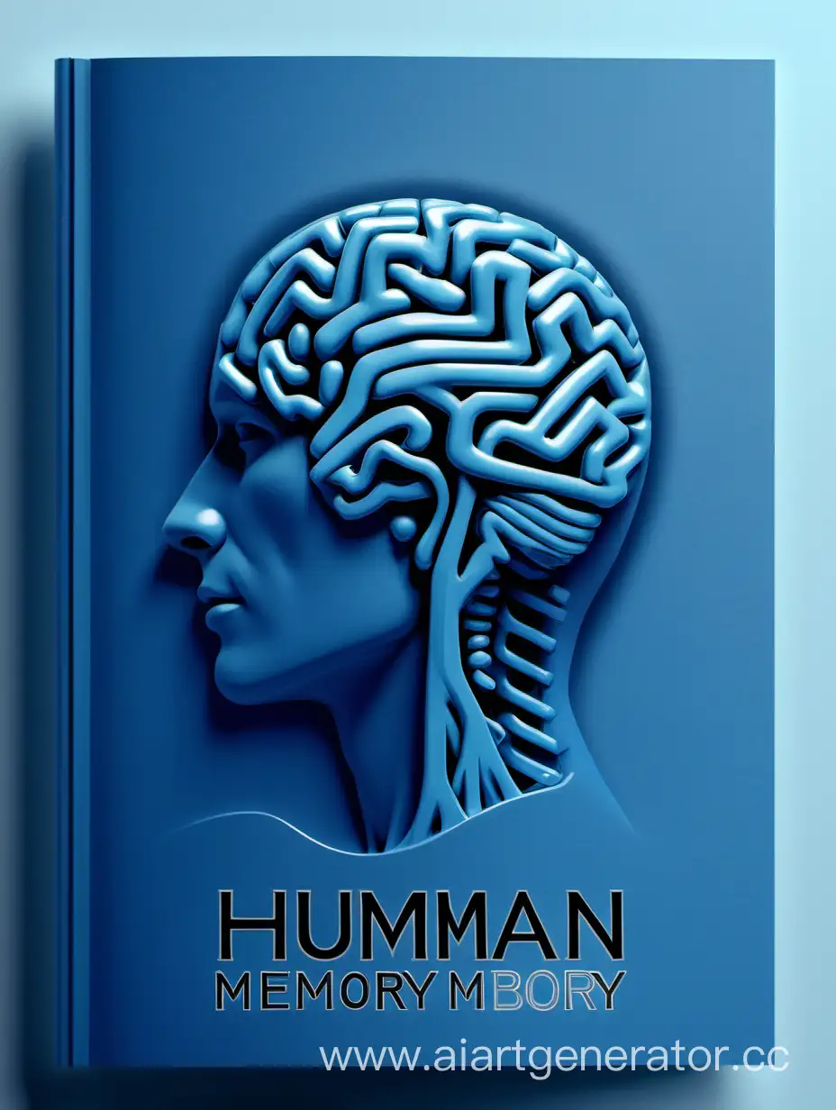 Vivid-Human-Memory-Booklet-in-Blue-Tones