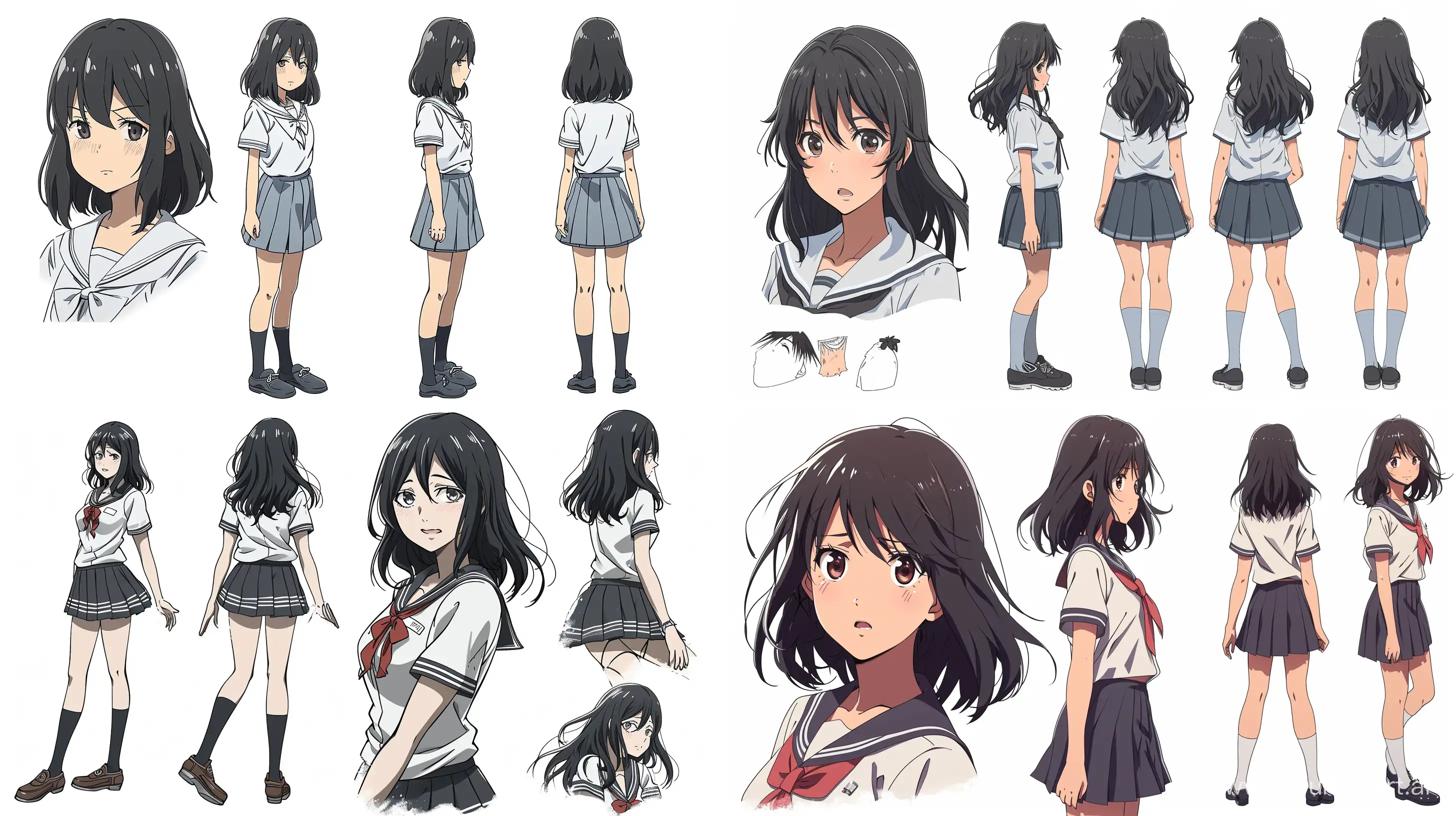 Stylish-High-School-Girl-Intelligent-Curvy-Anime-Character-Sheet