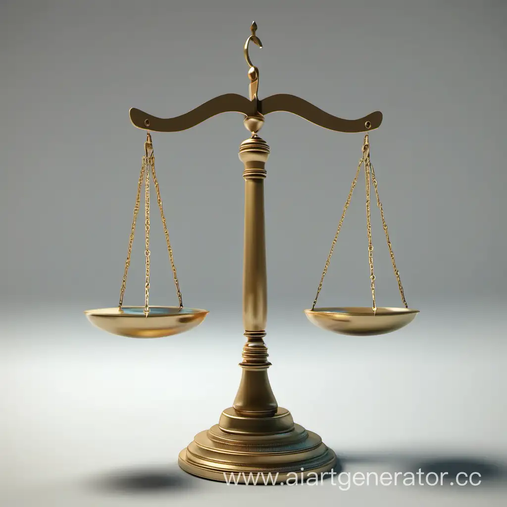 ThreeDimensional-Scales-of-Justice-Symbolizing-Law-and-Equality