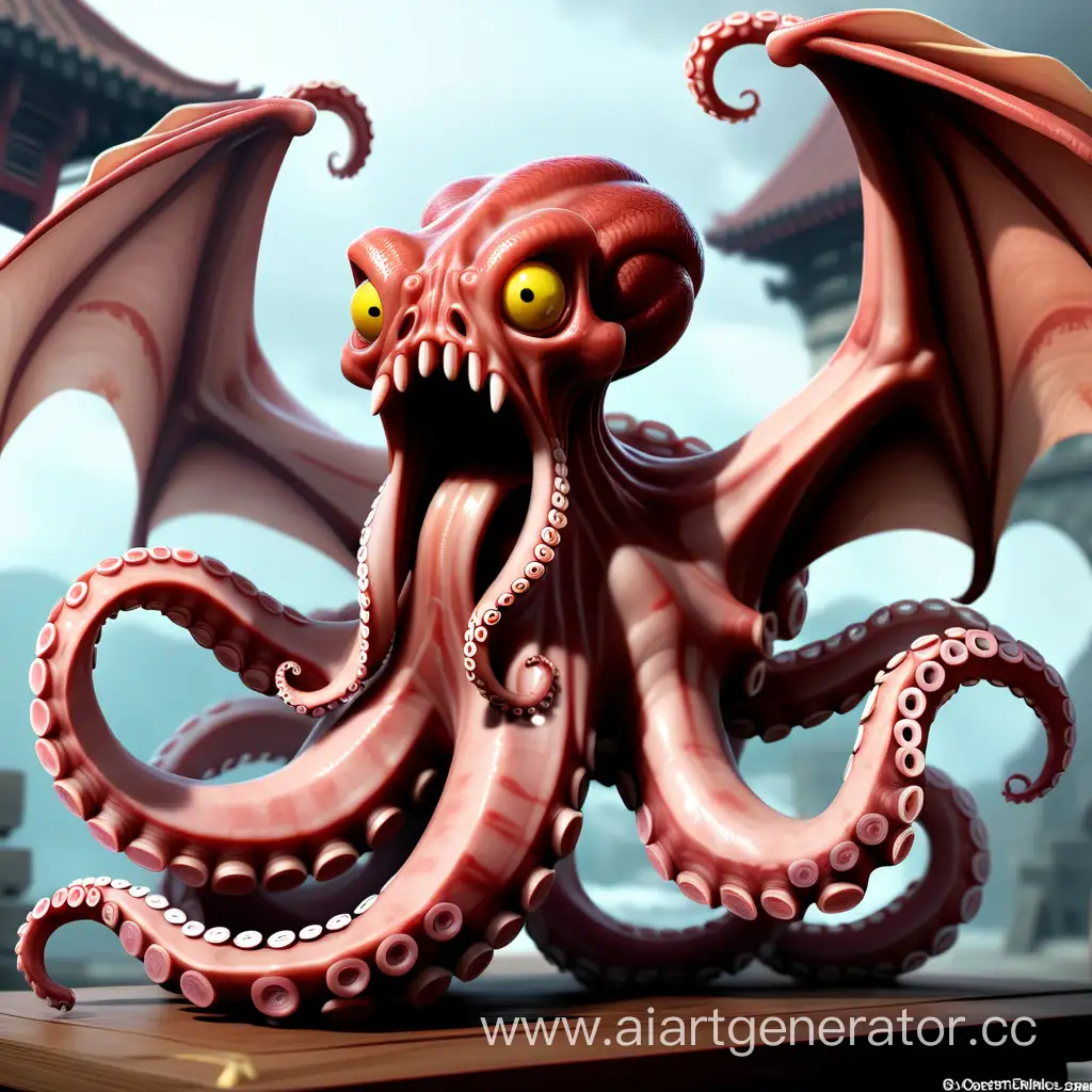Meat octopus dragon