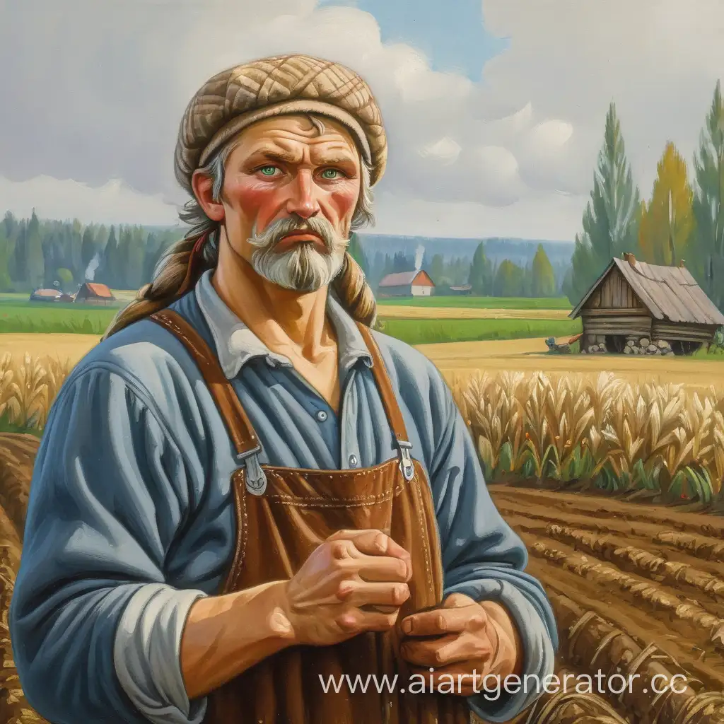 Slavic-Farmer-with-Traditional-Tools-in-Rural-Landscape