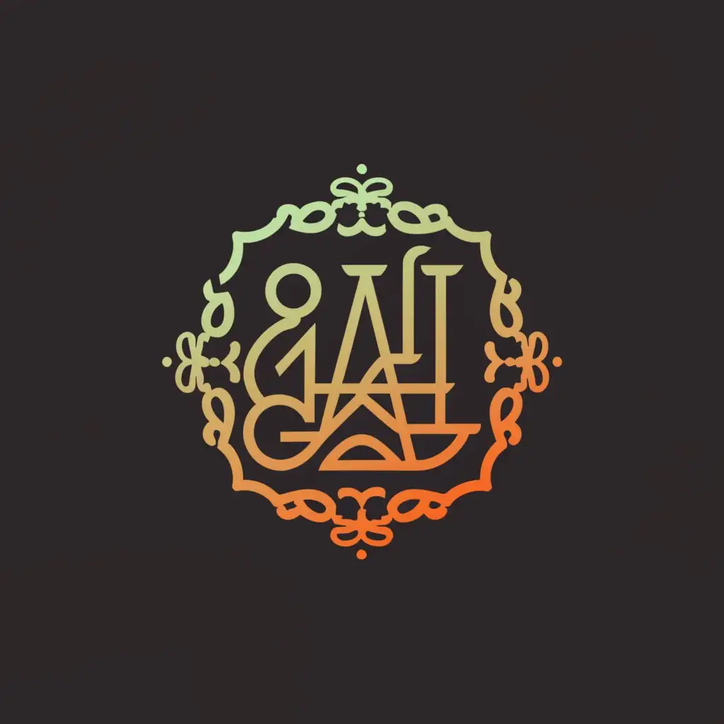 a logo design,with the text "Galuh Ajeng Ismasih", main symbol:GAI,complex,be used in Home Family industry,clear background