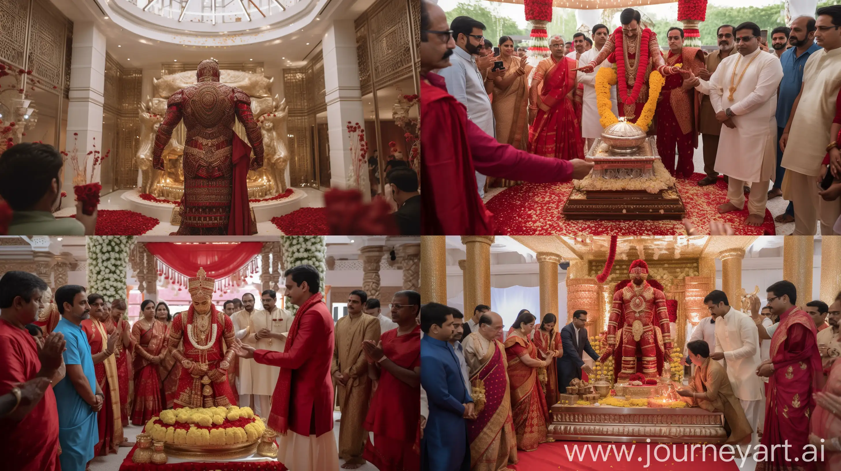 Iron-Man-in-Fusion-Modern-Tech-meets-Indian-Tradition-at-Ambani-Sons-Wedding
