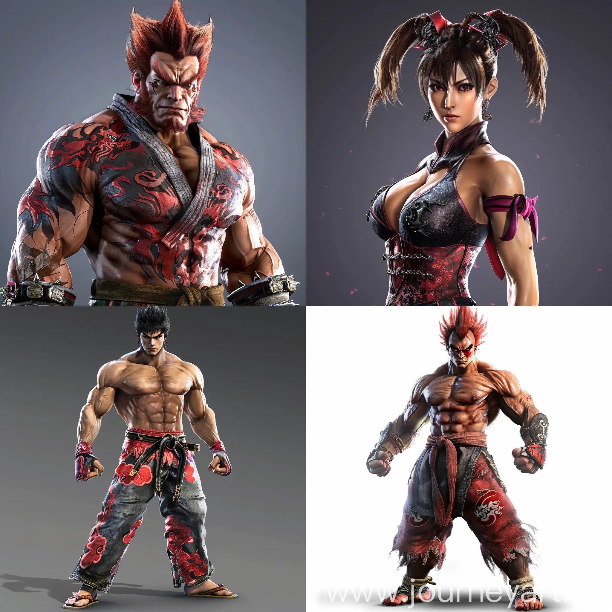 Dynamic-Tekken-Game-Character-in-HighResolution-Artwork