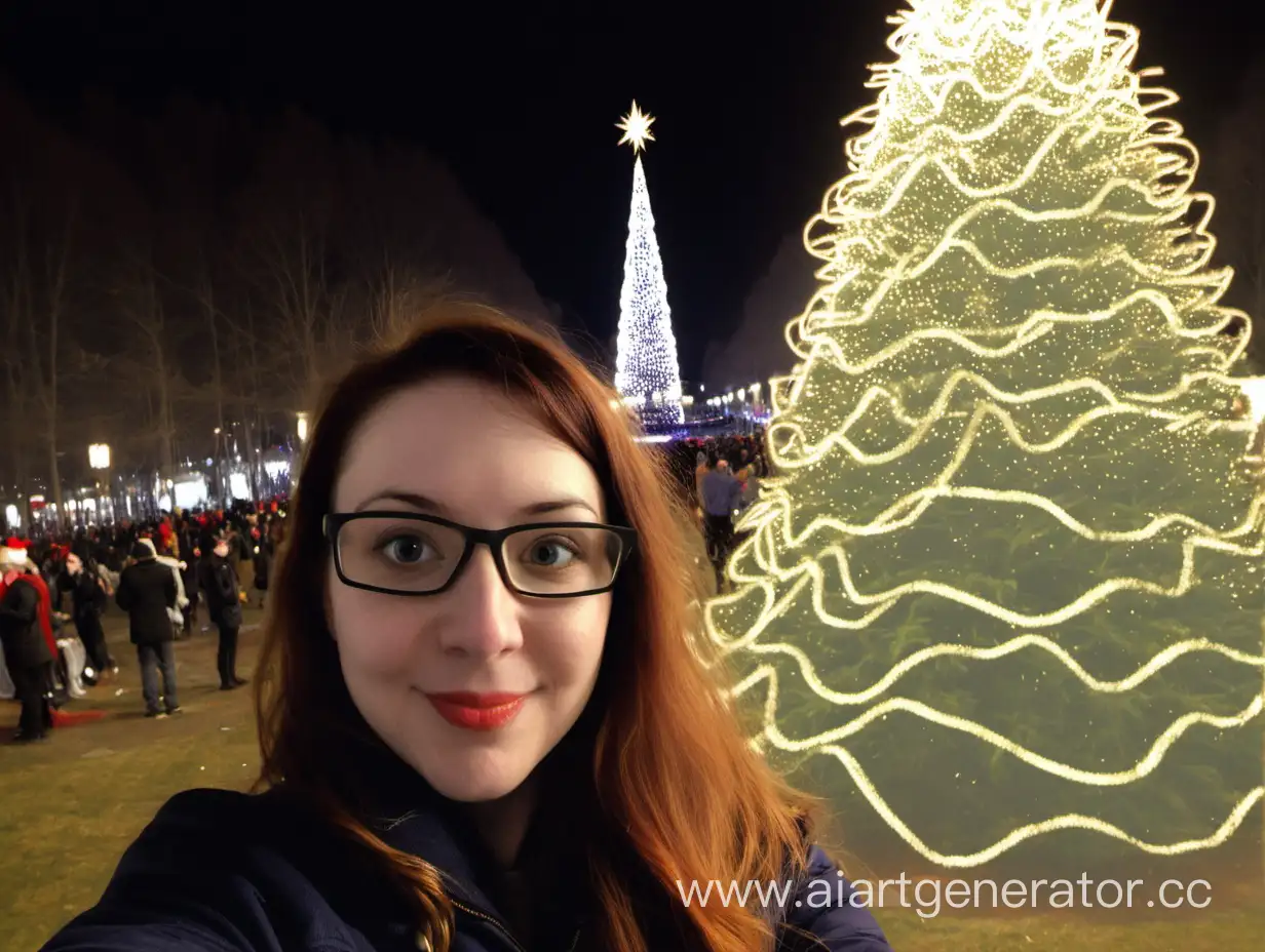 Joyful-New-Years-Tree-Selfie-Celebration