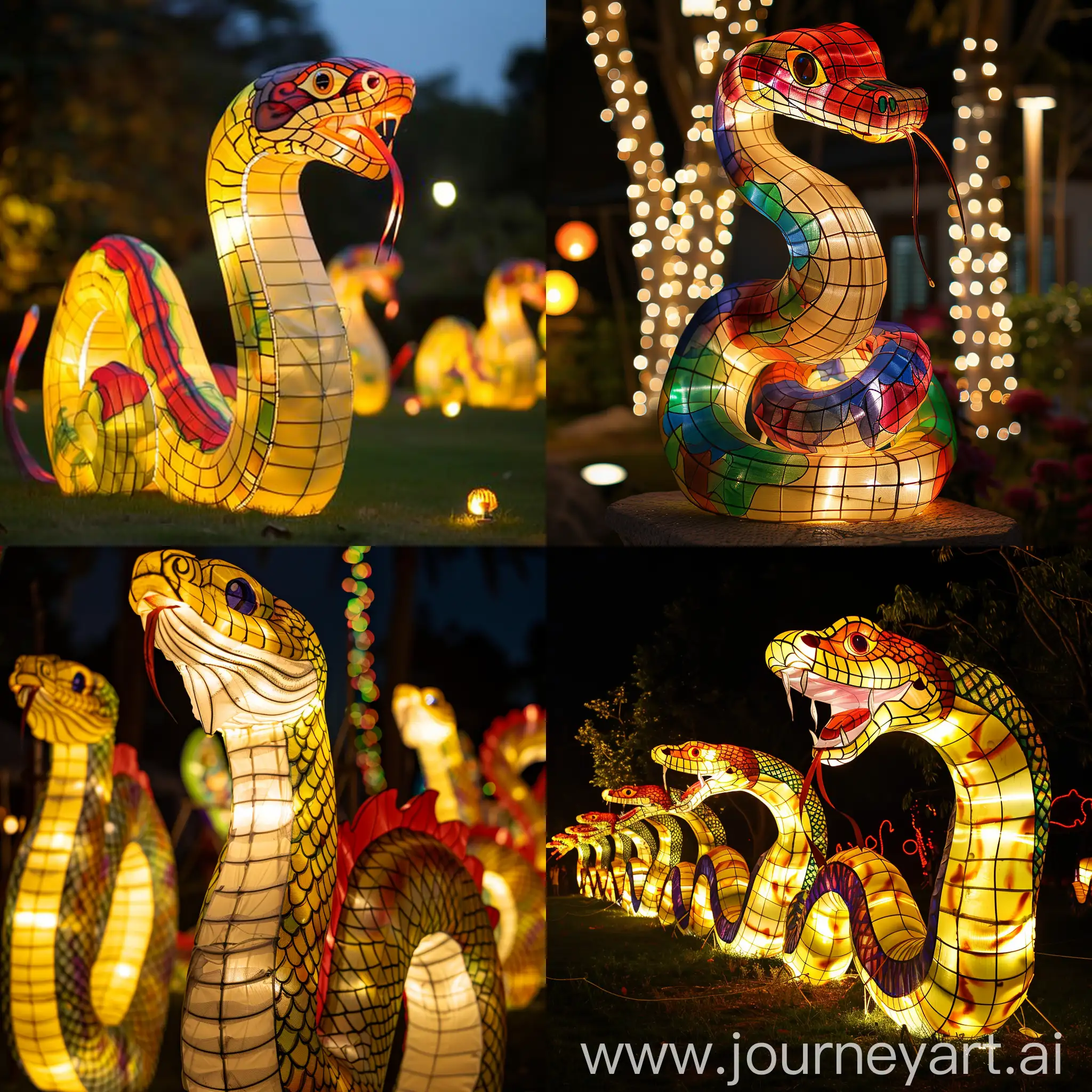 Celebratory-Snake-Lanterns-Illuminate-Festival-Night