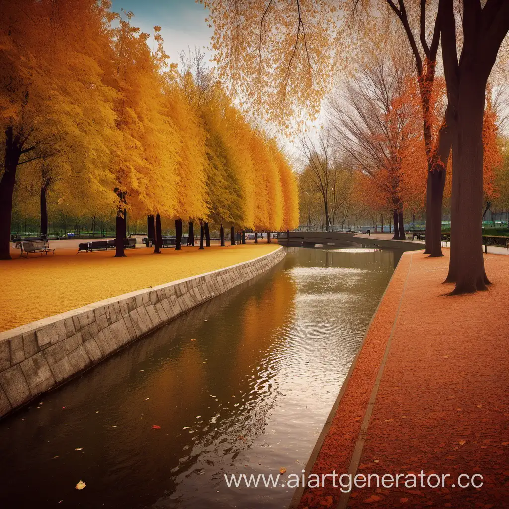 Tranquil-Autumn-Park-Scenery-with-Serene-River