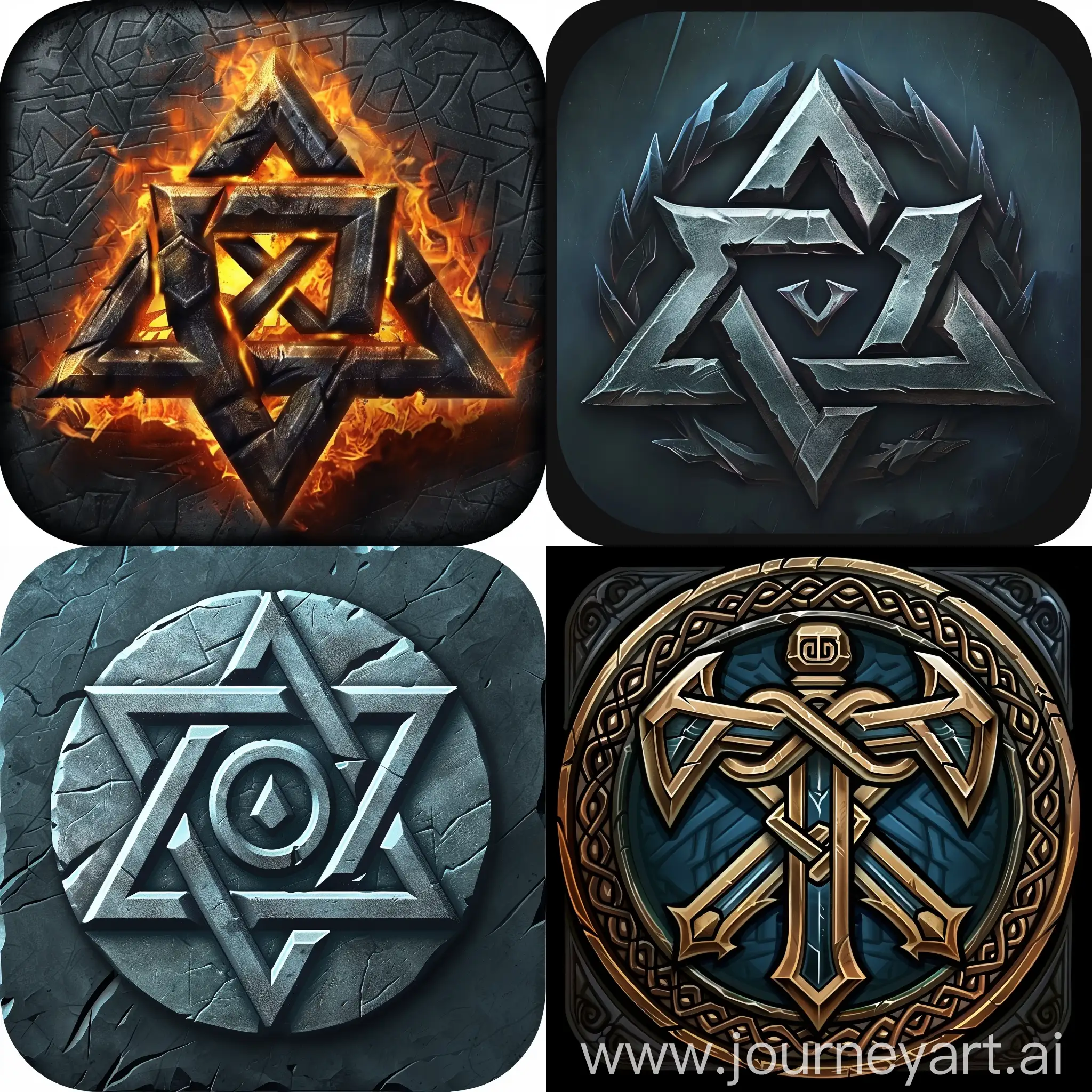 Fantasy-Player-Icon-Rune-Symbol