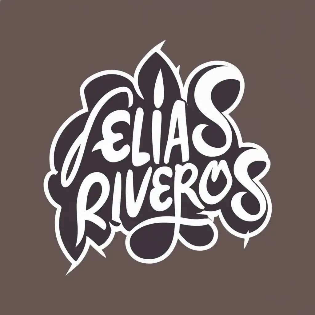 logo, Claws, with the text "ELIAS
RIVEROS", typography