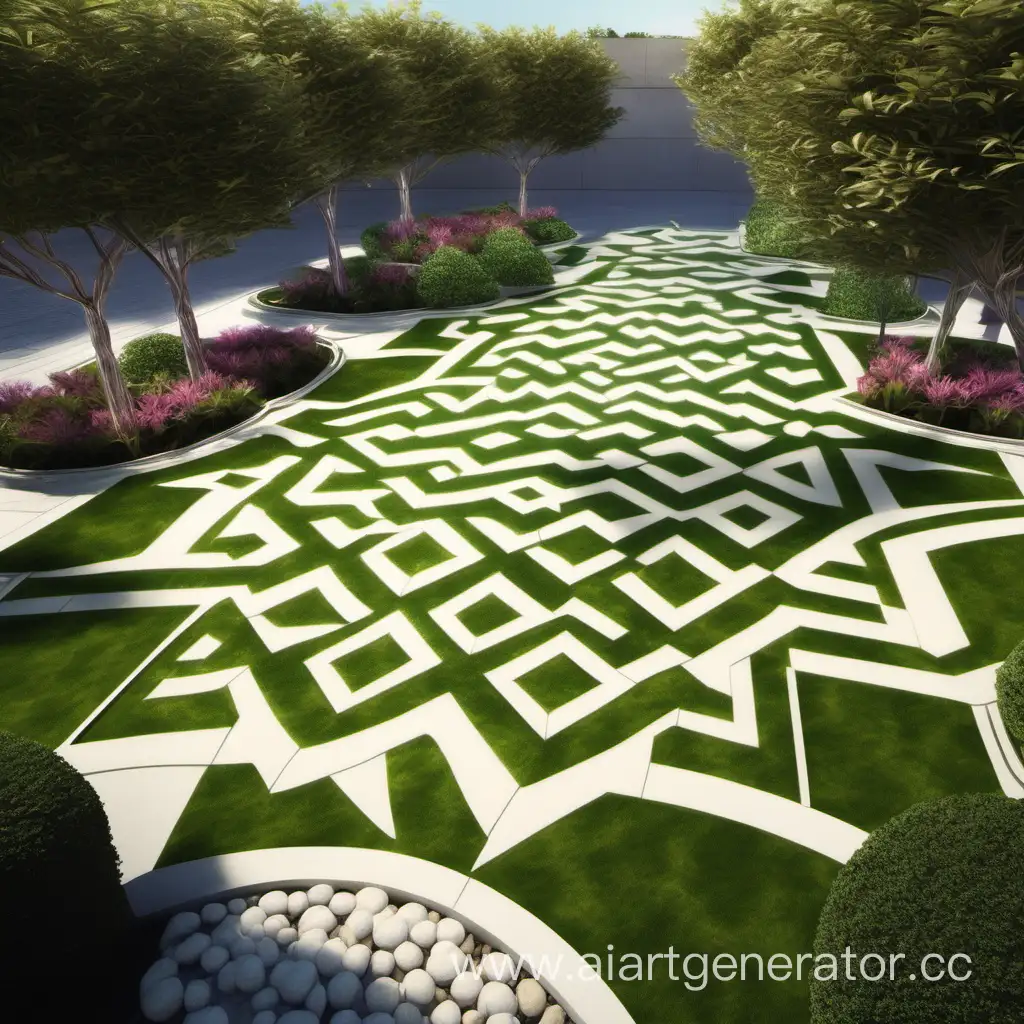 Futuristic-Park-with-Neon-Plants-Ceramic-Fountains-and-Glowing-Pathways