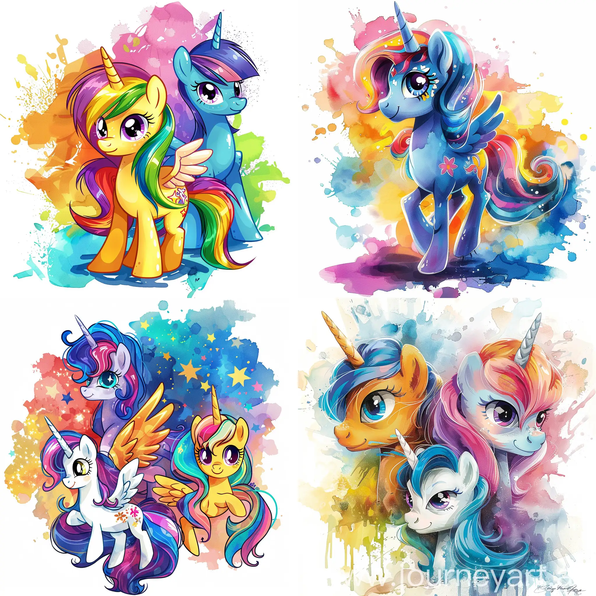 Colorful-My-Little-Pony-Art-Adoption-Version-6