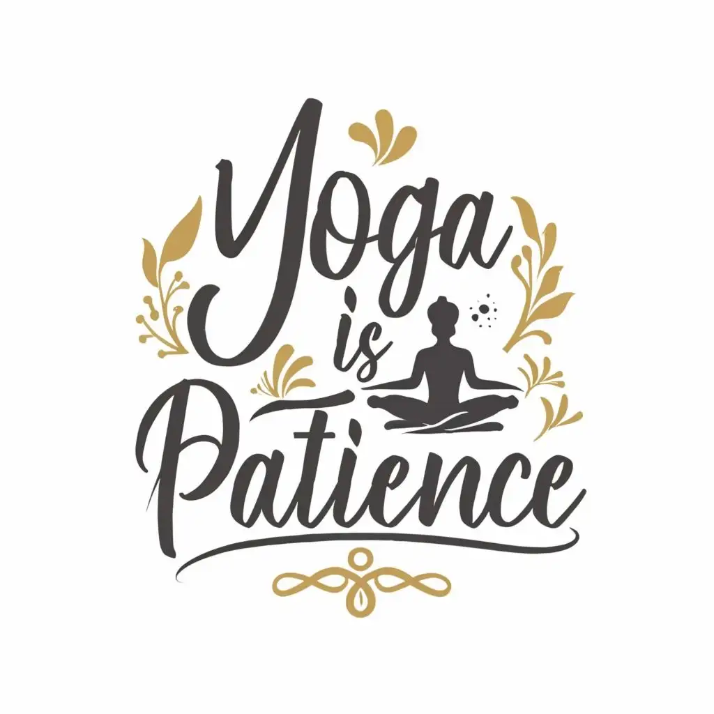 LOGO-Design-For-Yoga-is-Patience-Serene-Typography-for-Beauty-Spa-Industry