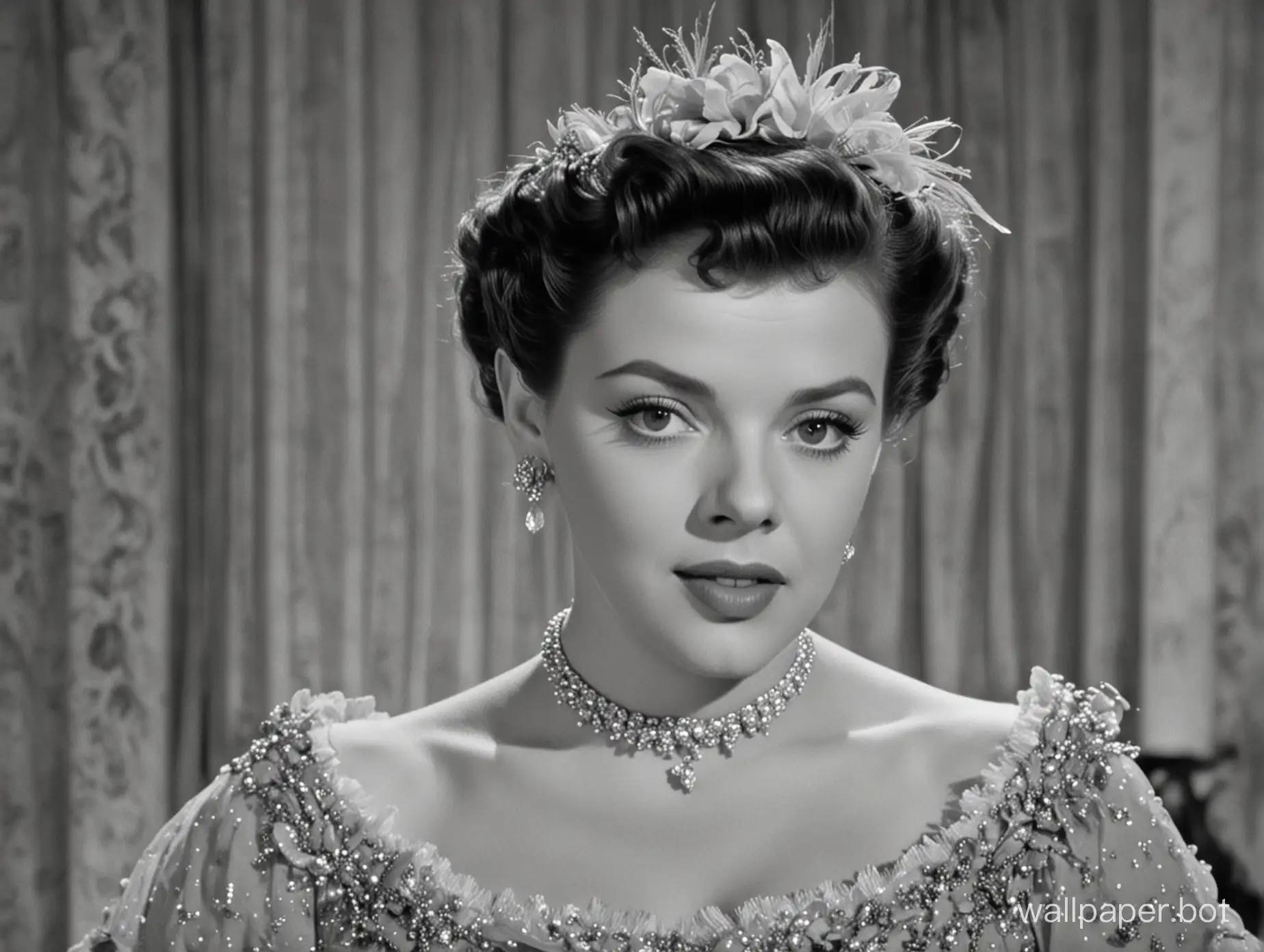 The magnificent Judy Garland is the most beautiful baroque