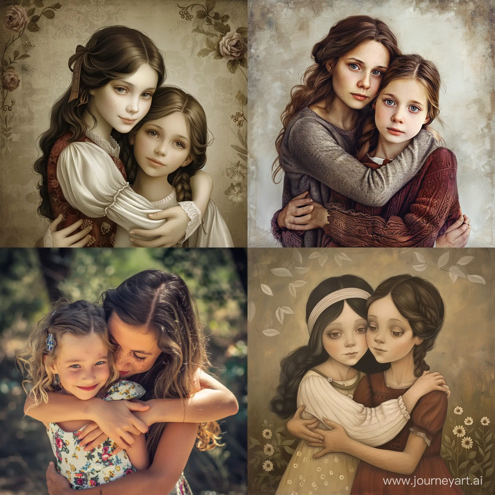 Mother-Embracing-Daughters-A-Tale-of-Beauty-and-Acceptance