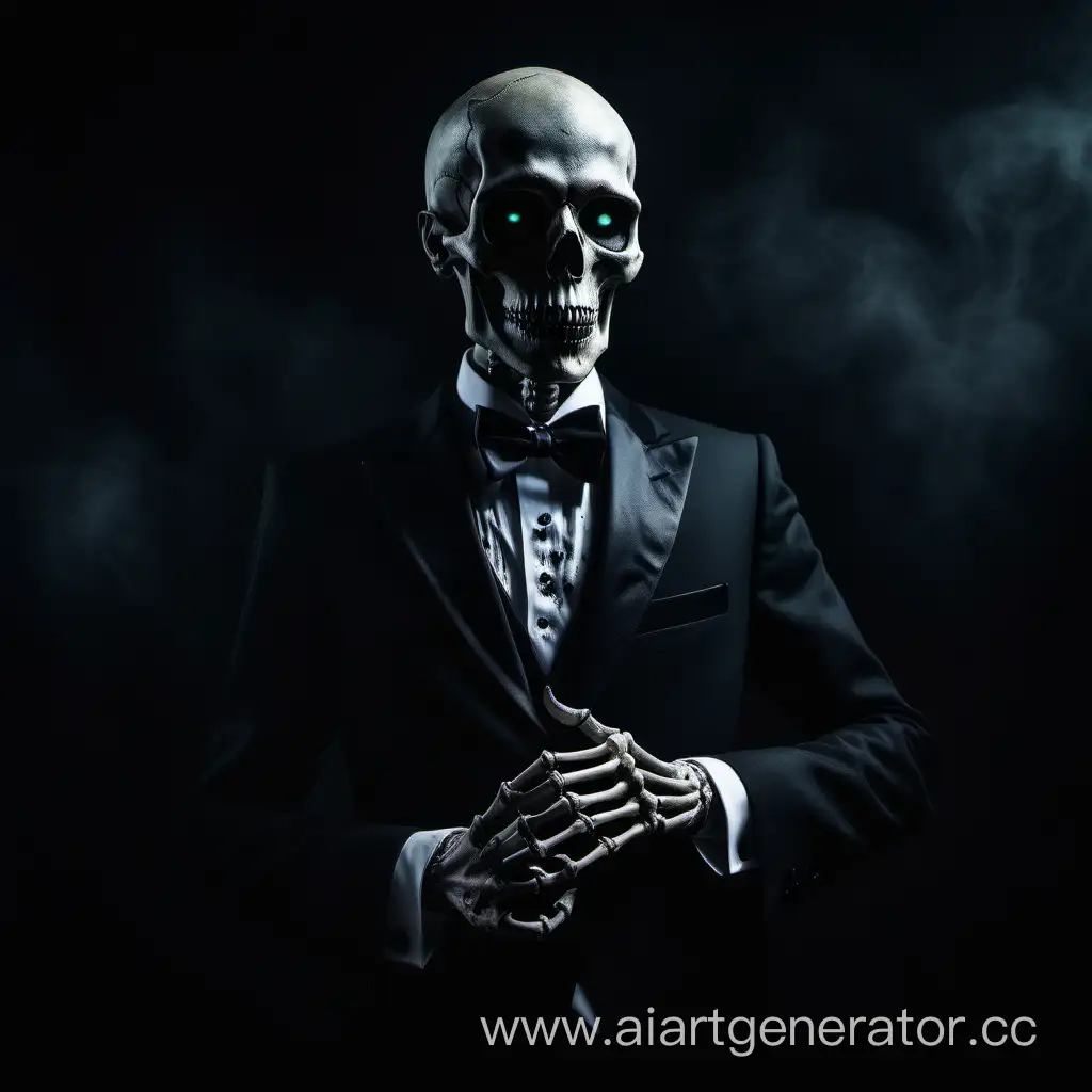 Ethereal-Undead-Skeleton-in-Gothic-Tuxedo-against-Black-Background