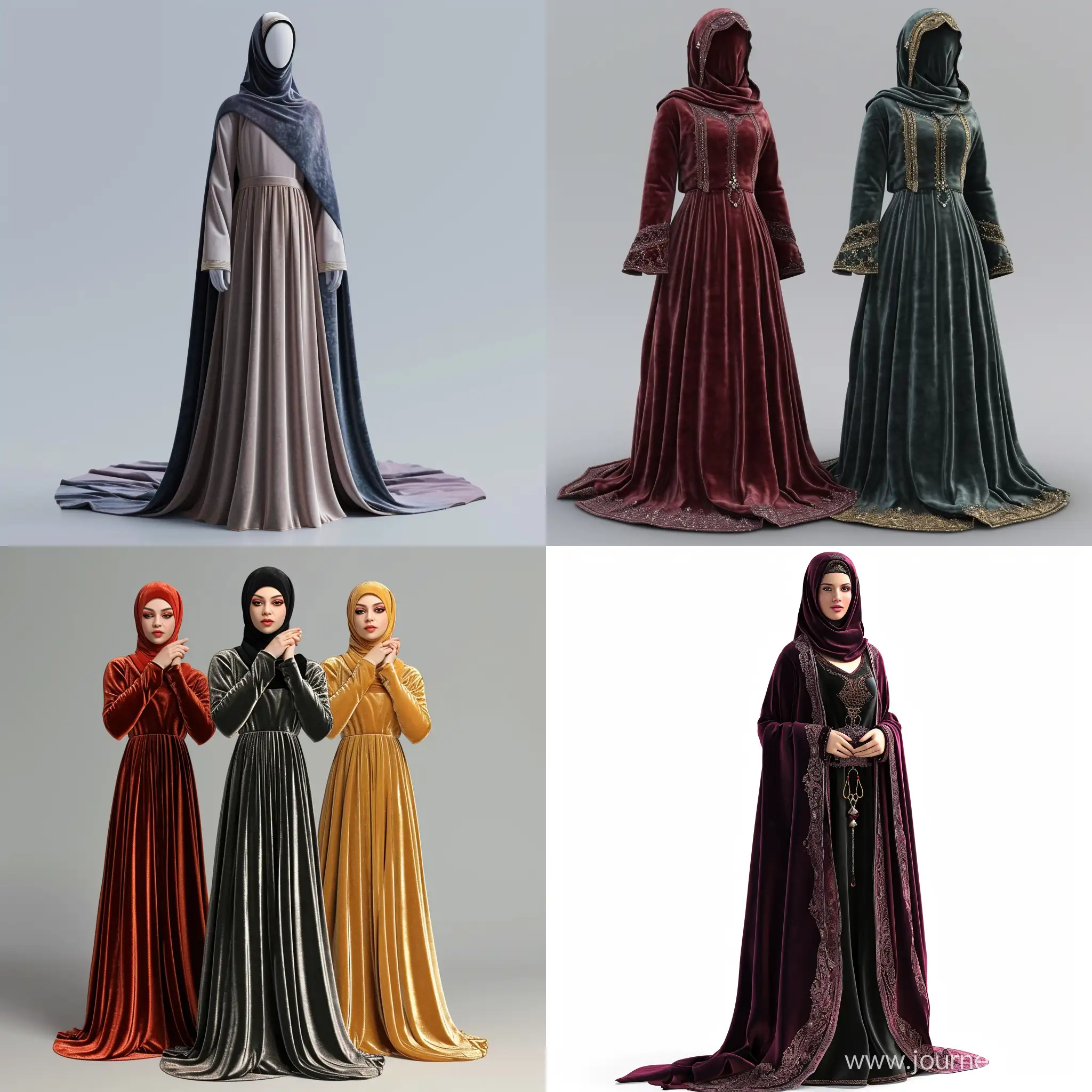 Velvet abaya.tow color.
 3d beautiful avatar 