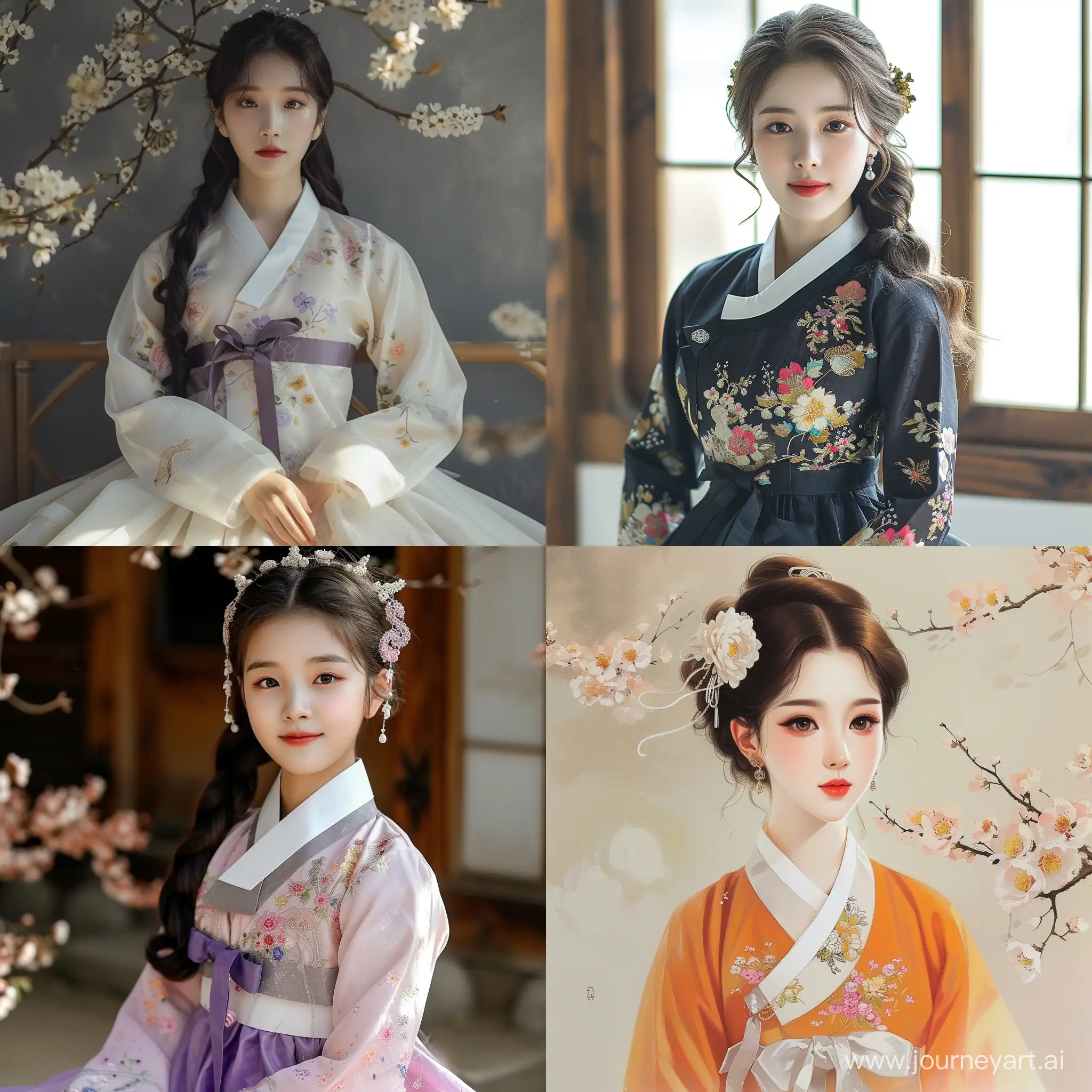Korean-Girl-in-Traditional-Lorita-Dress