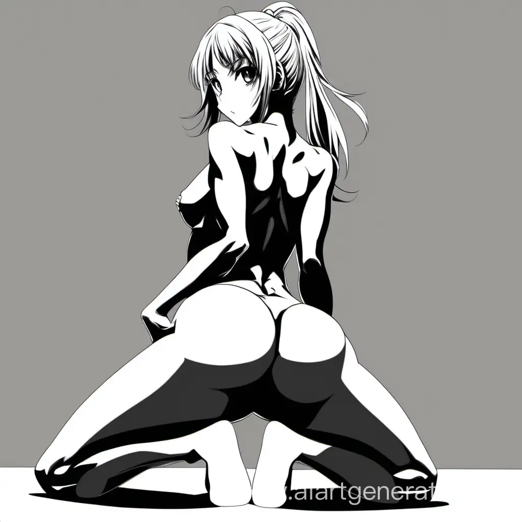 Athletic-Anime-Girl-in-Thong-Rear-View-Super-Sportive-Pose