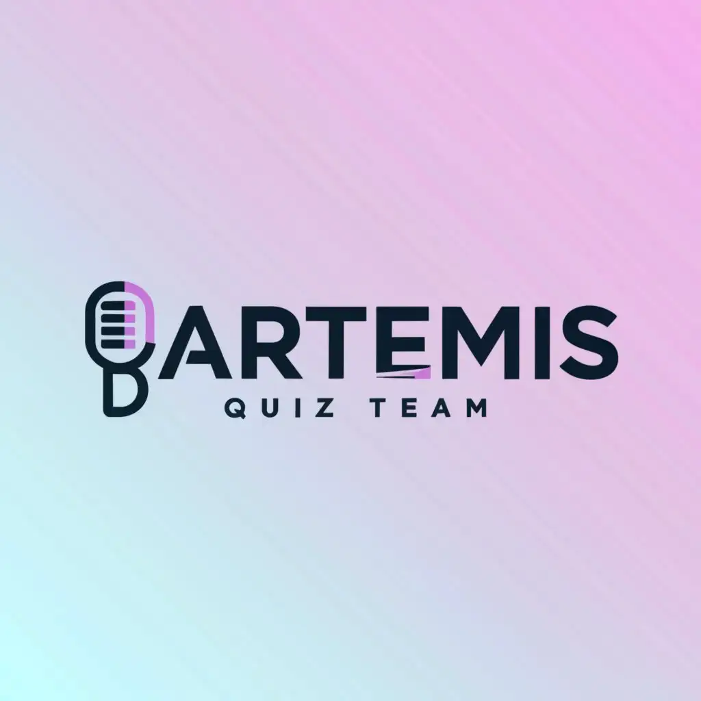 a logo design,with the text "Artemis", main symbol:Quiz team,Moderate,clear background