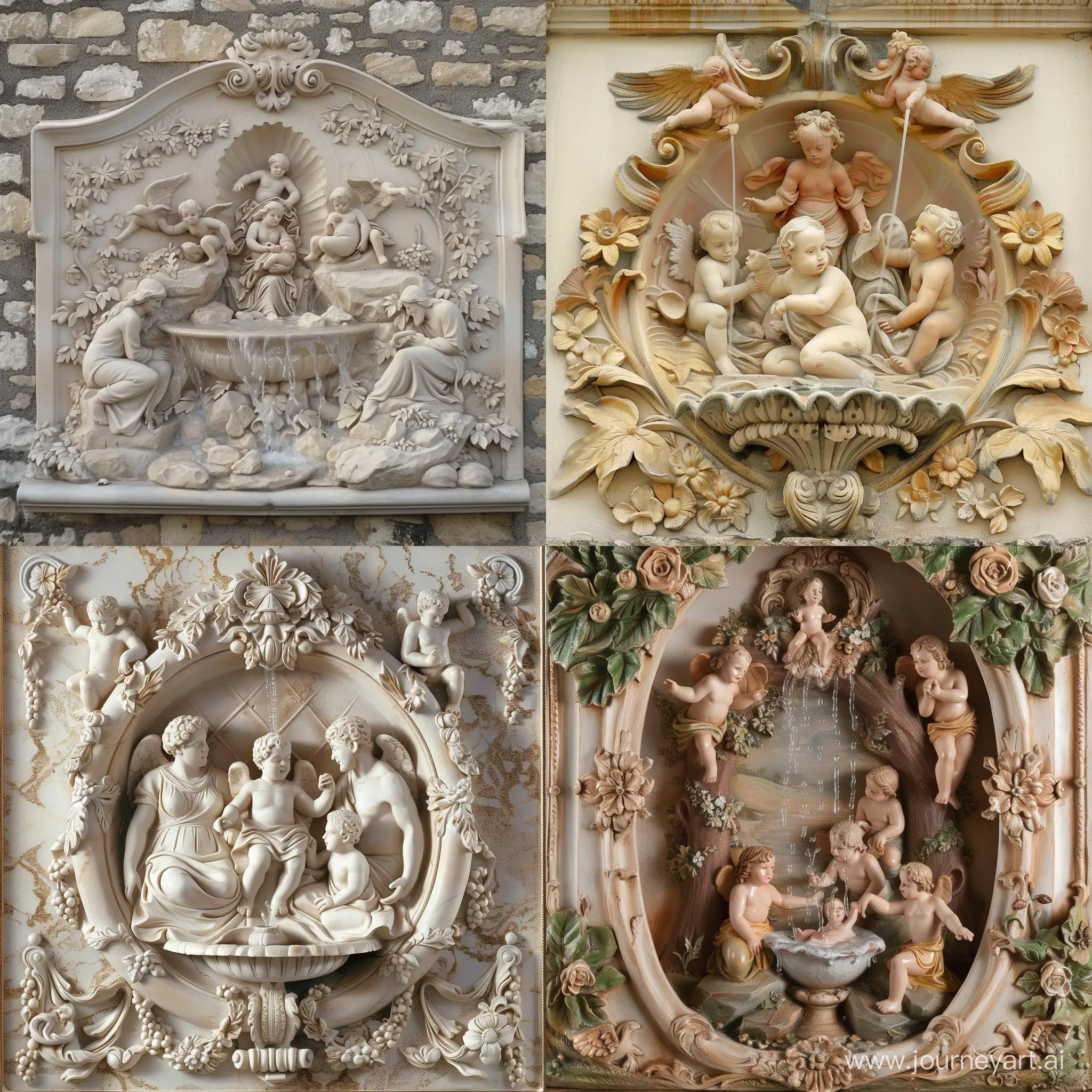 Elegant-Baroque-Wall-Fountain-with-Ornate-Details