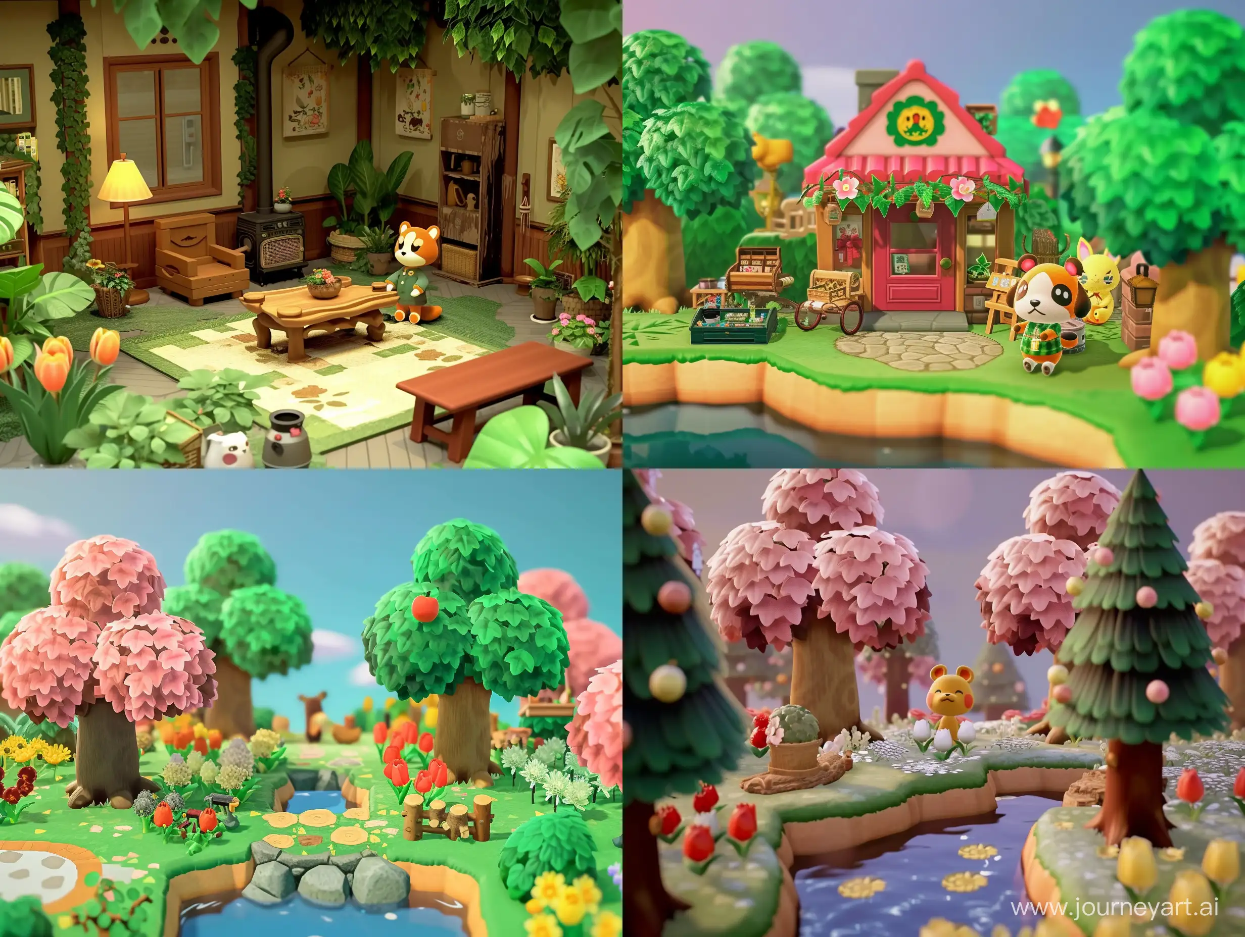 Charming-3D-Animal-Crossing-Nintendo-Game-Screenshot
