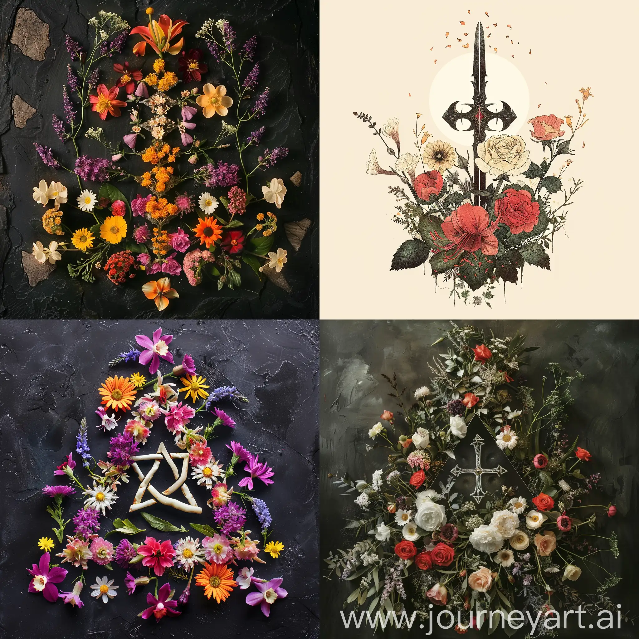 Rune-Soul-Blossoms-Vibrant-Floral-Composition-Version-6
