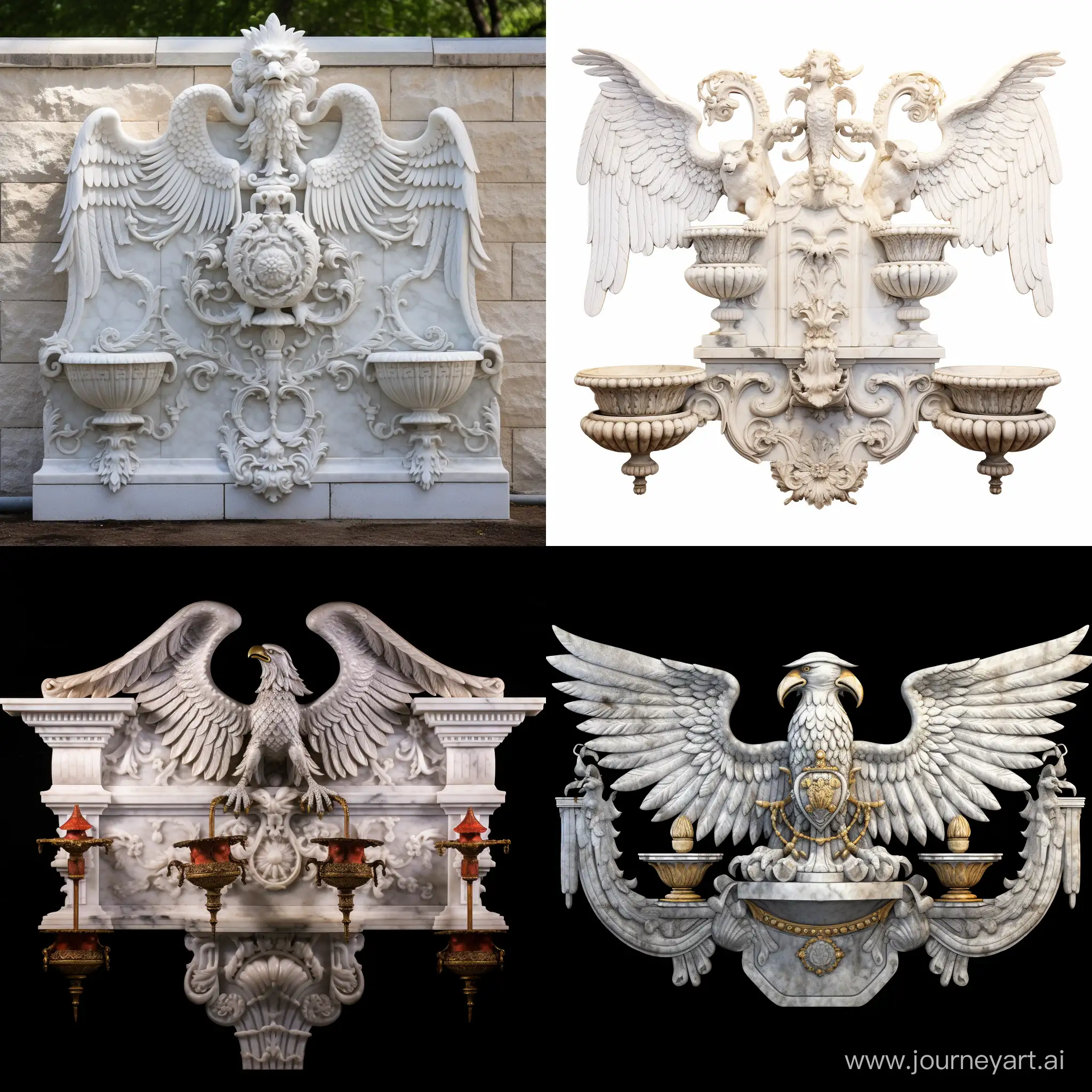 Exquisite-DoubleHeaded-Eagle-Marble-Wall-Fountain