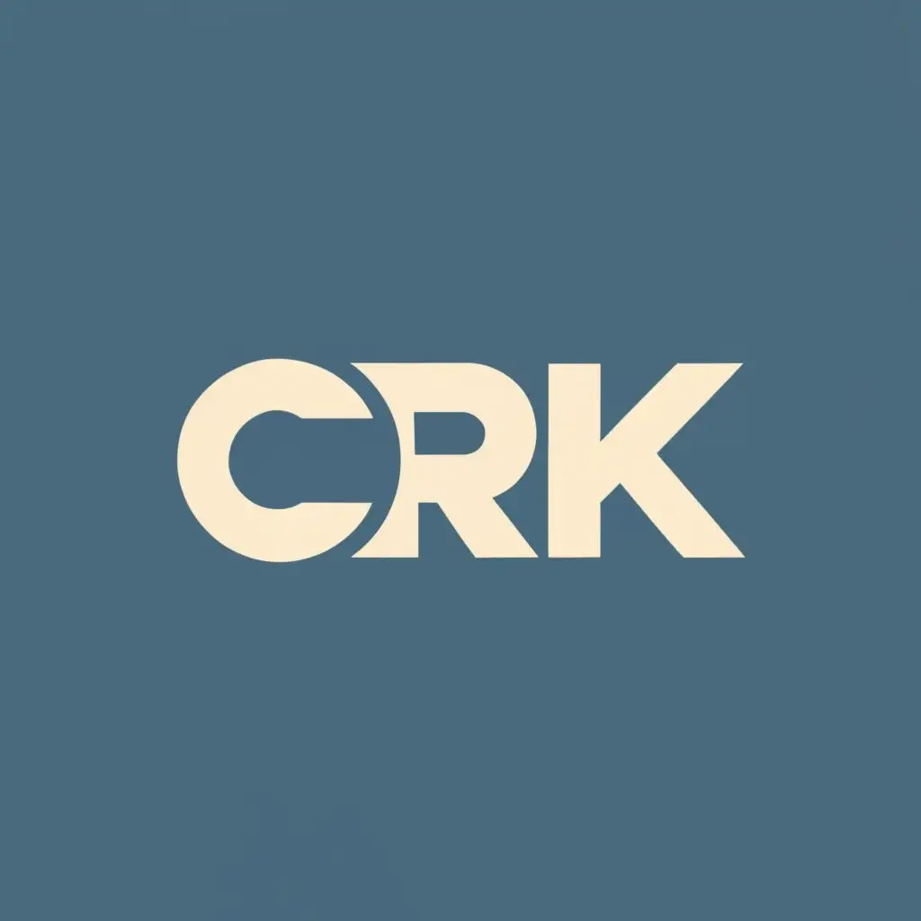 logo, crk, with the text "crk", typography