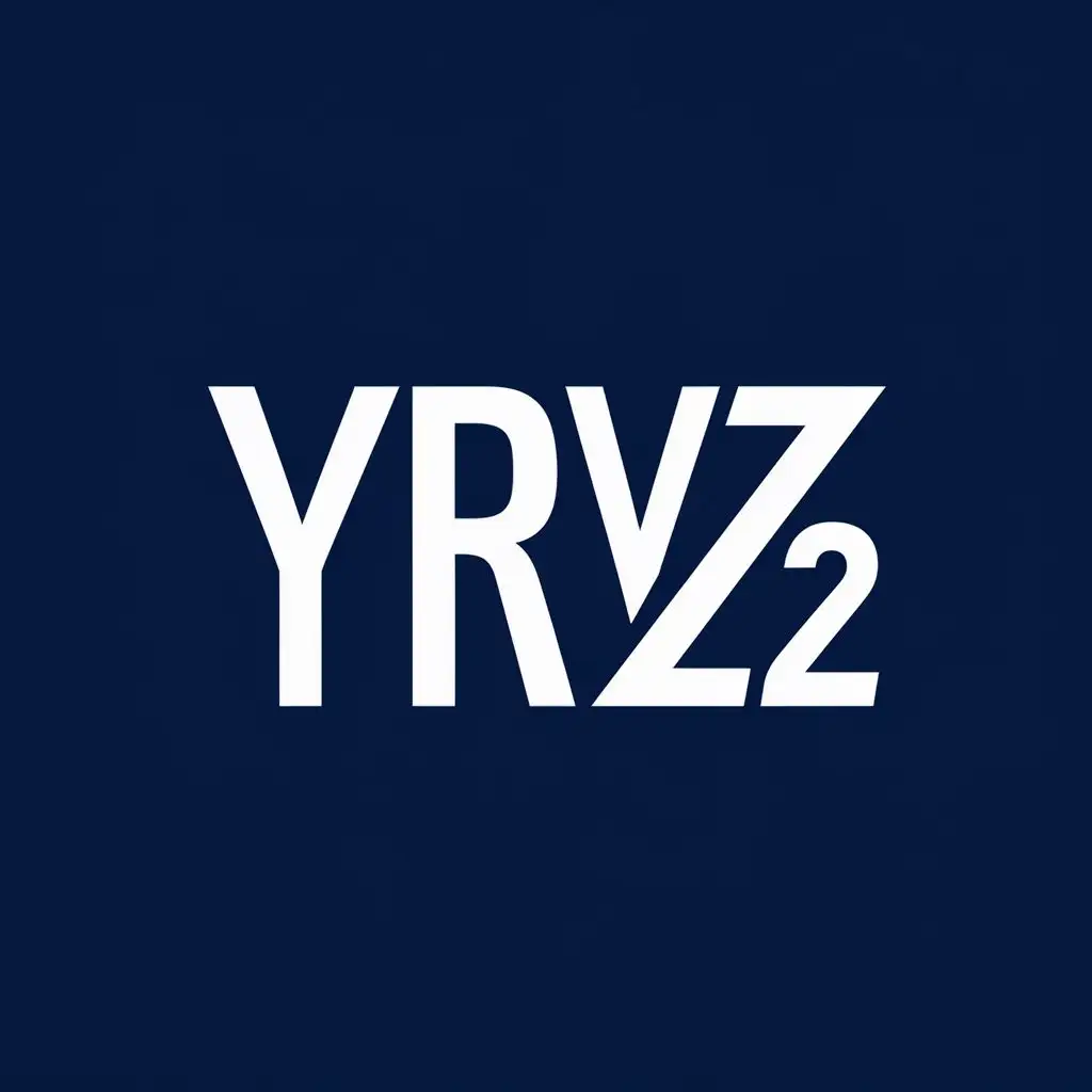 LOGO-Design-for-YRVZ72-Modern-Typography-with-Futuristic-Elements
