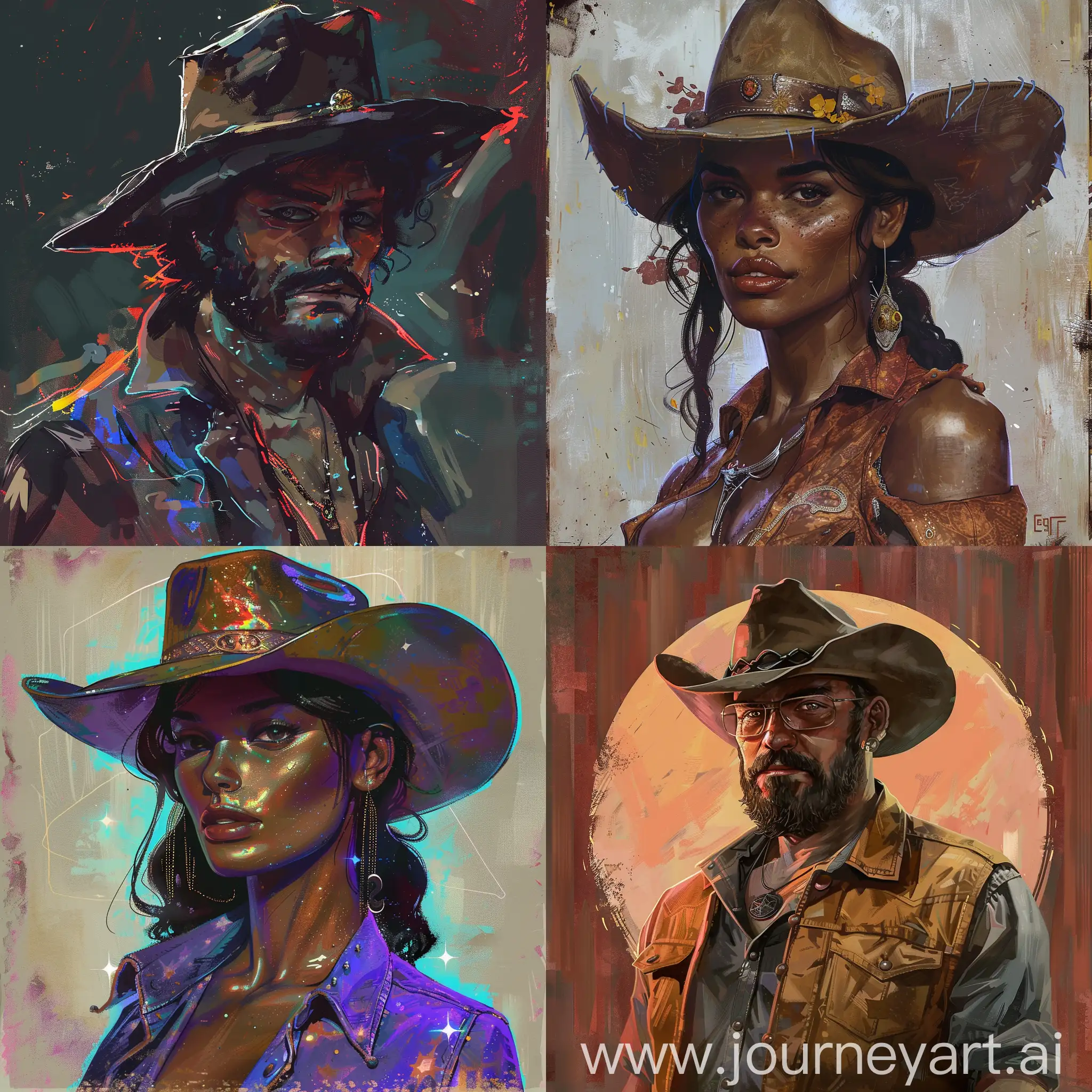 Disco-Elysium-Cowboy-Hat-Portrait-Unique-Artwork-Inspired-by-Disco-Elysium-Characters