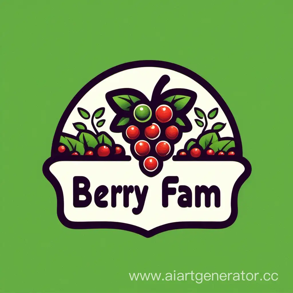 berry farm simple logo
