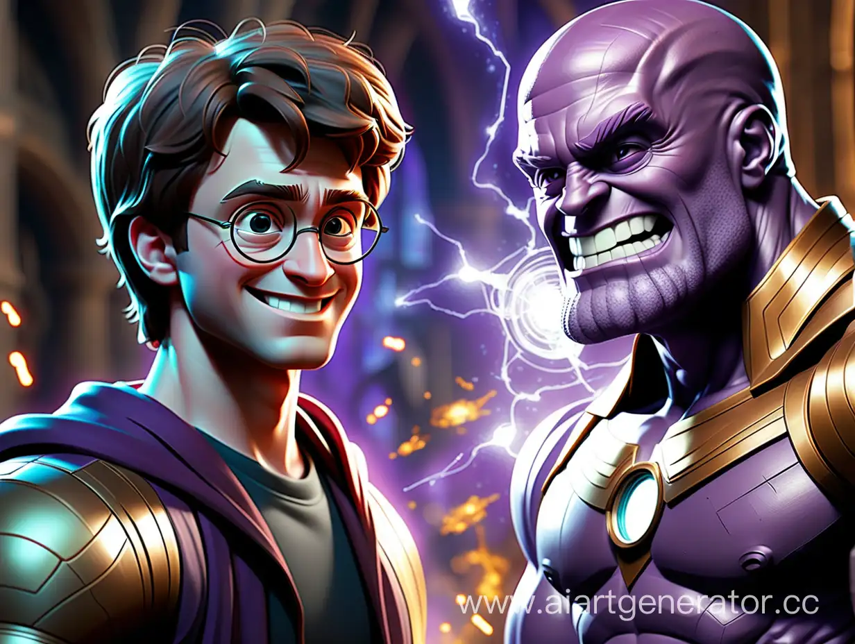 Harry-Potter-Defeats-Thanos-in-Epic-Showdown