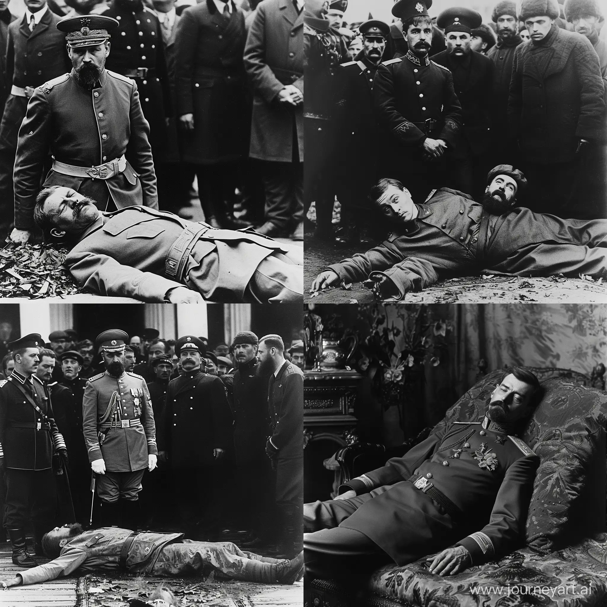 Император Российской Империи Николай 2 убивает Йосифа Виссарионовича Сталина
