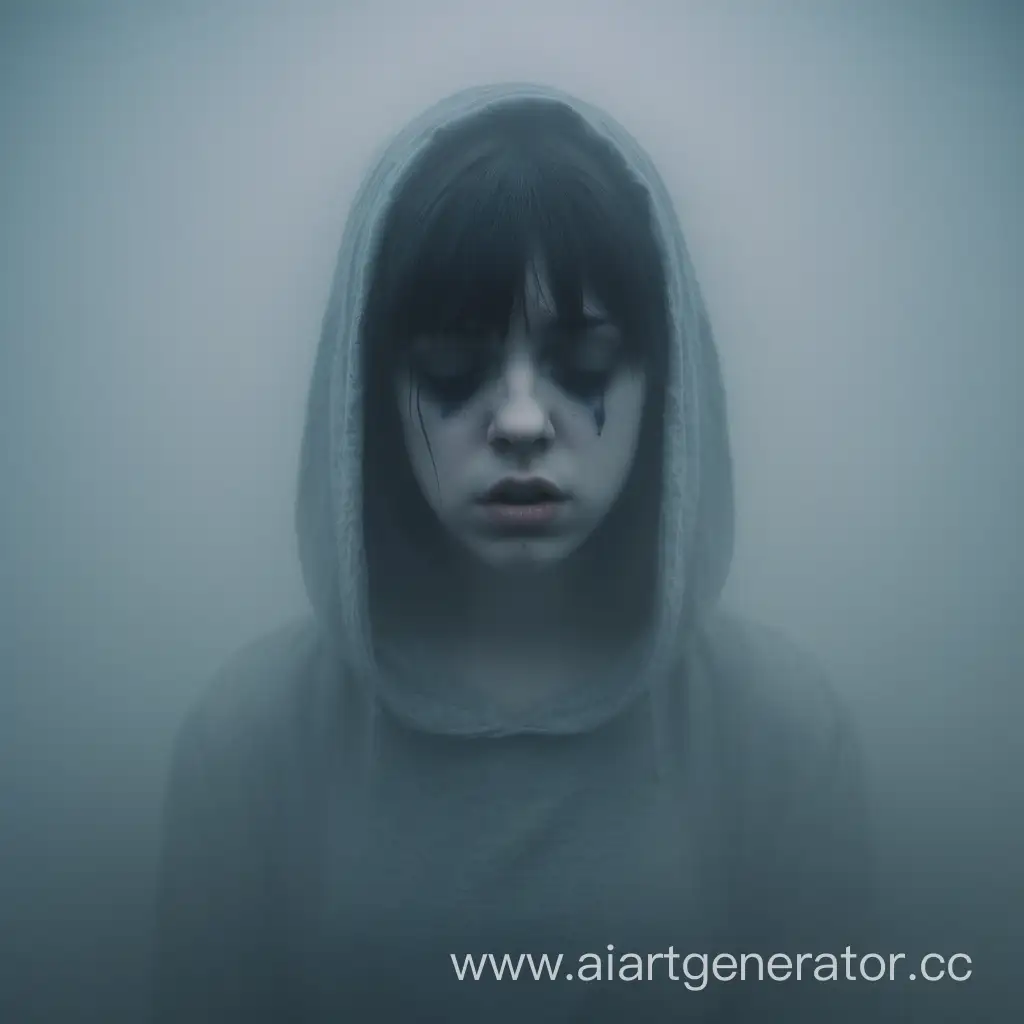 Misty-Melancholy-Crystal-Castles-Style-Cover-Art-Featuring-a-Despondent-Girl