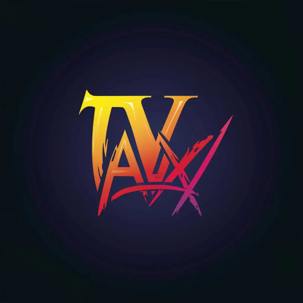 logo, A SOMETHING COOL THAT REPRESENTS GAMING INDUSTRY, with the text "TW ALIX", typography, be used in Internet industry