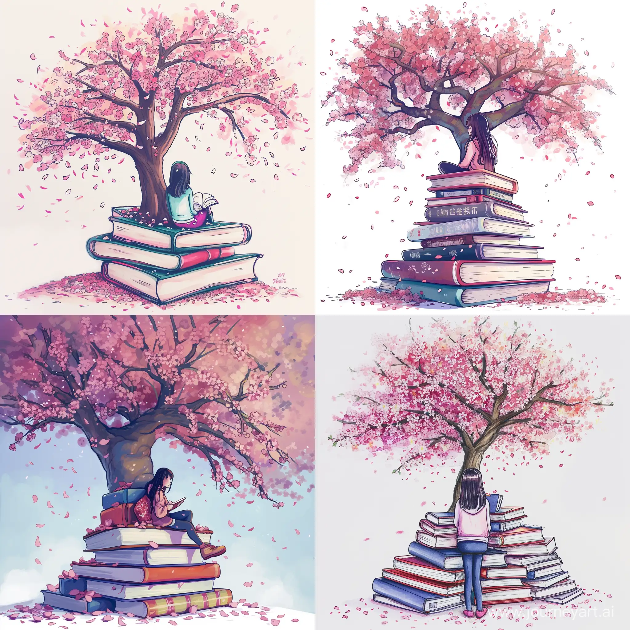 Studious-Anime-Enthusiast-Relaxing-Under-Sakura-Tree-with-Books