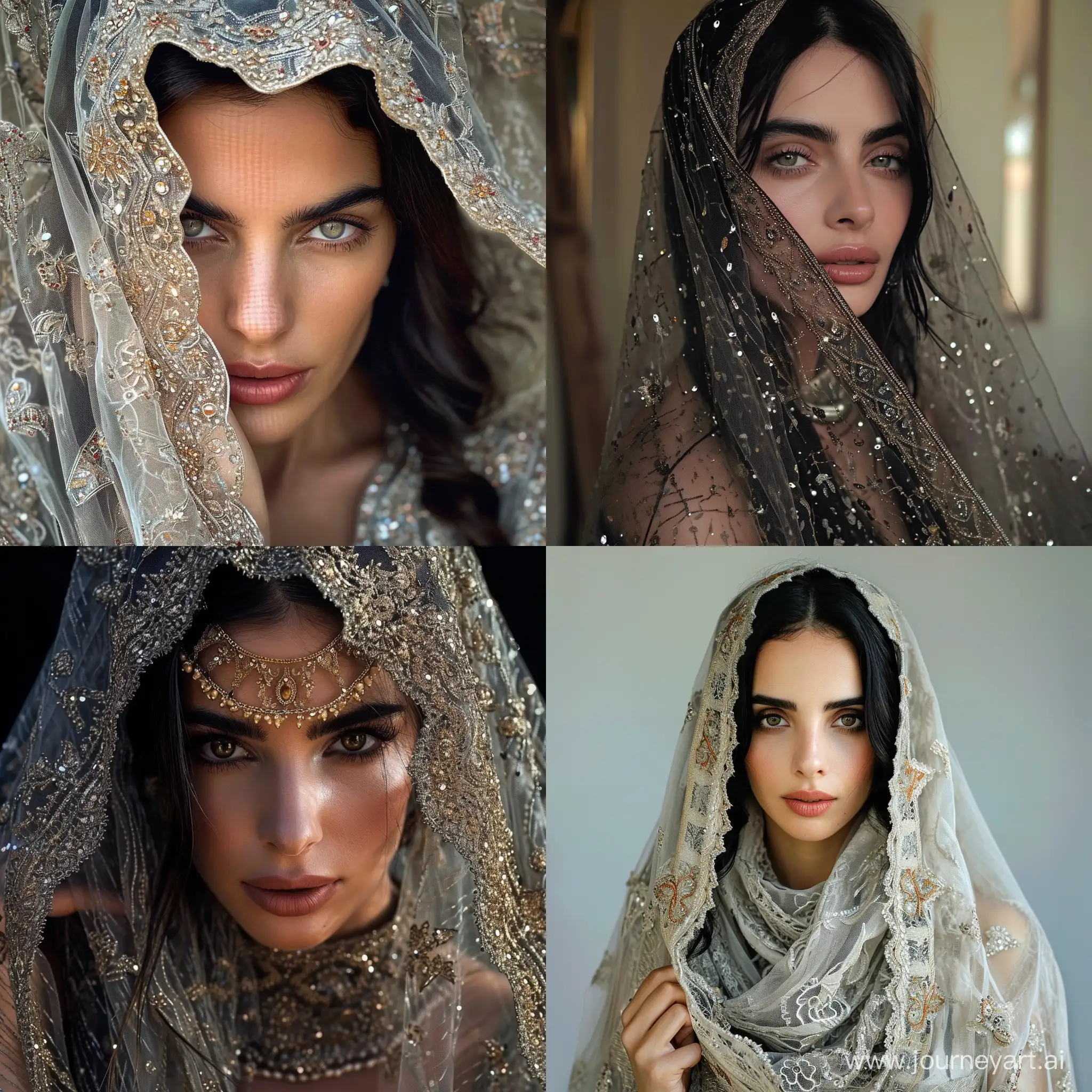 Hollywood-Interview-Enchanting-Woman-in-Open-Veil