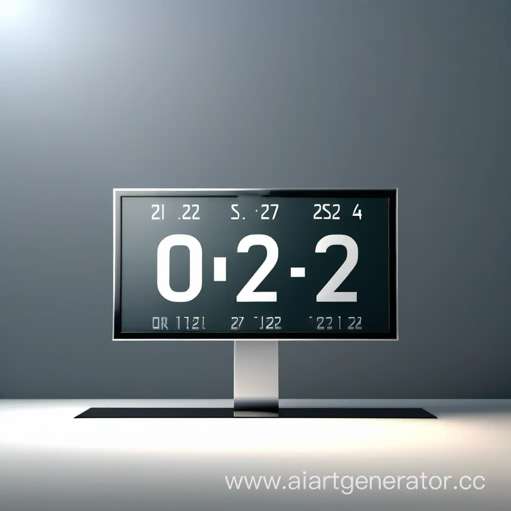Modern-Display-with-Realistic-4K-Numbers-on-02022024
