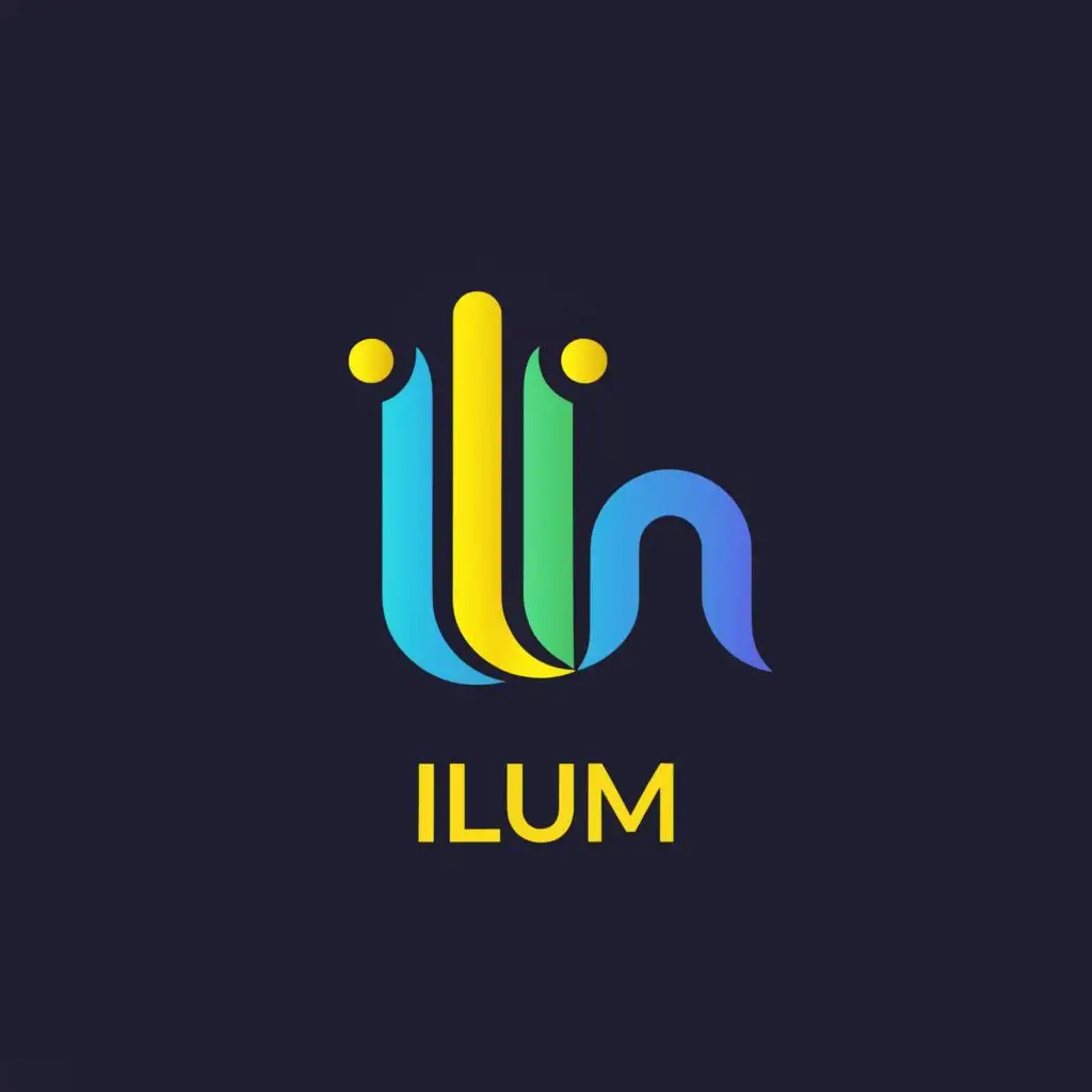 a logo design,with the text "ilum", main symbol:ilum,Moderate,be used in Technology industry,clear background