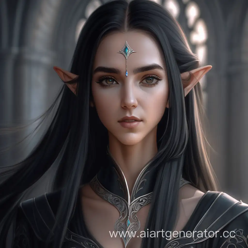 Hyperdetailed-Mage-Elf-Portrait-with-Dynamic-Lighting-and-Thin-Contours