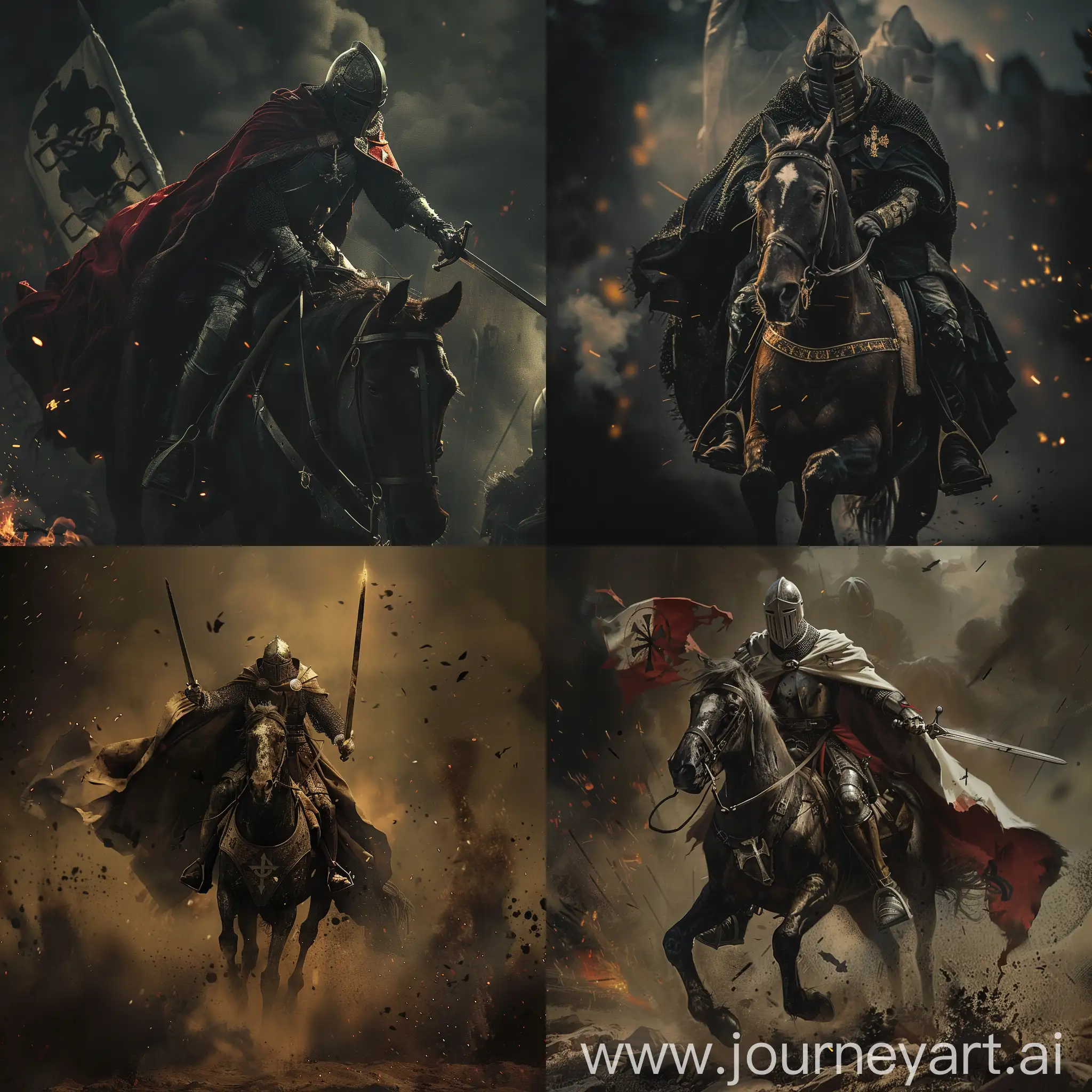 Templar-Paladin-Medieval-Era-on-Horseback-in-Combat