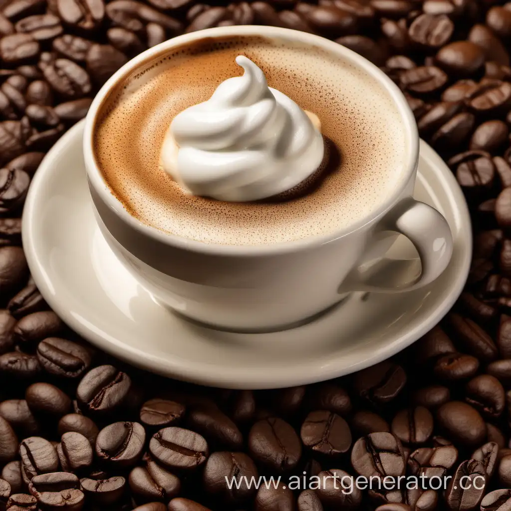 Cream-Mixing-with-Coffee-in-Ceramic-Mug