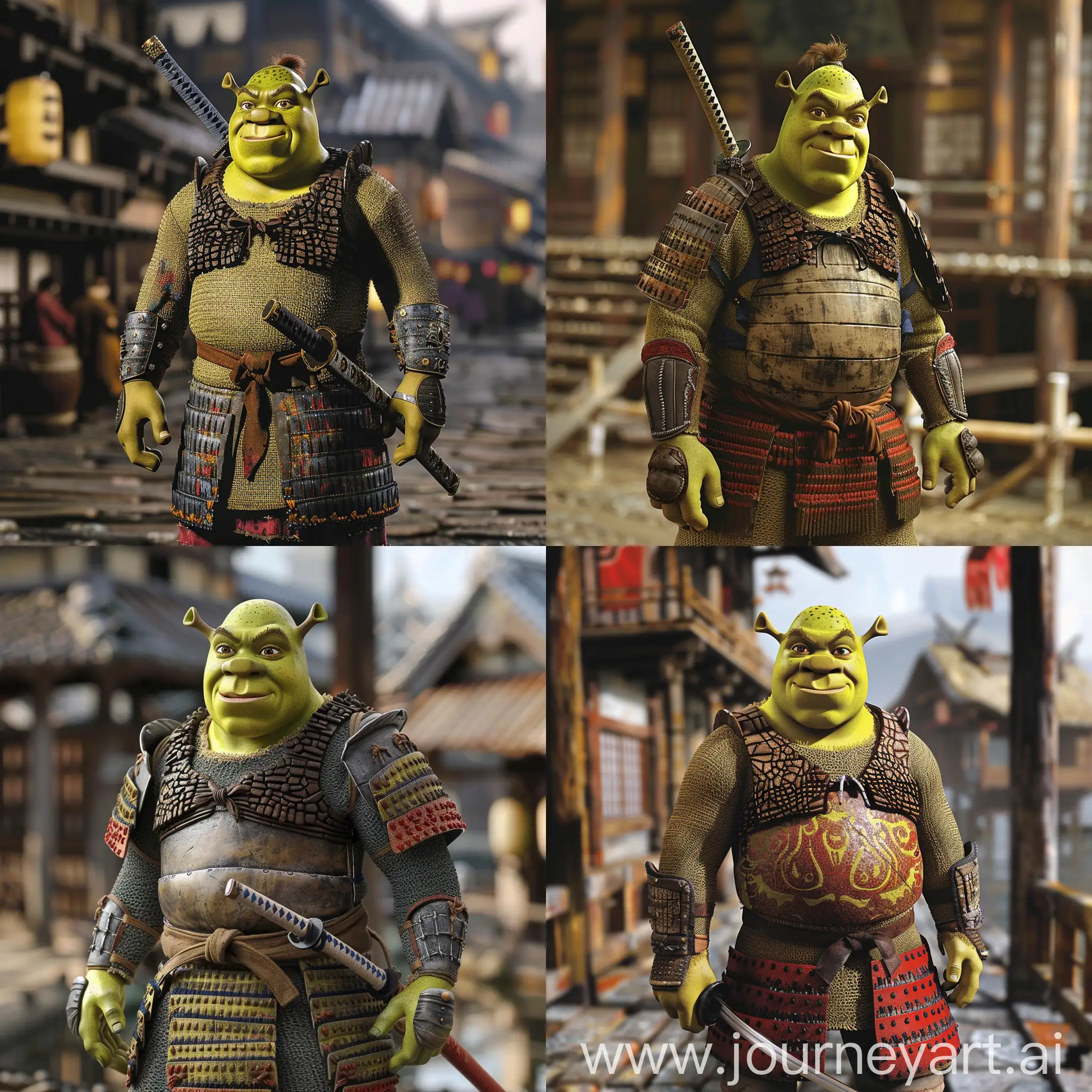Shrek-Samurai-Epic-Warrior-in-a-Mythical-Landscape