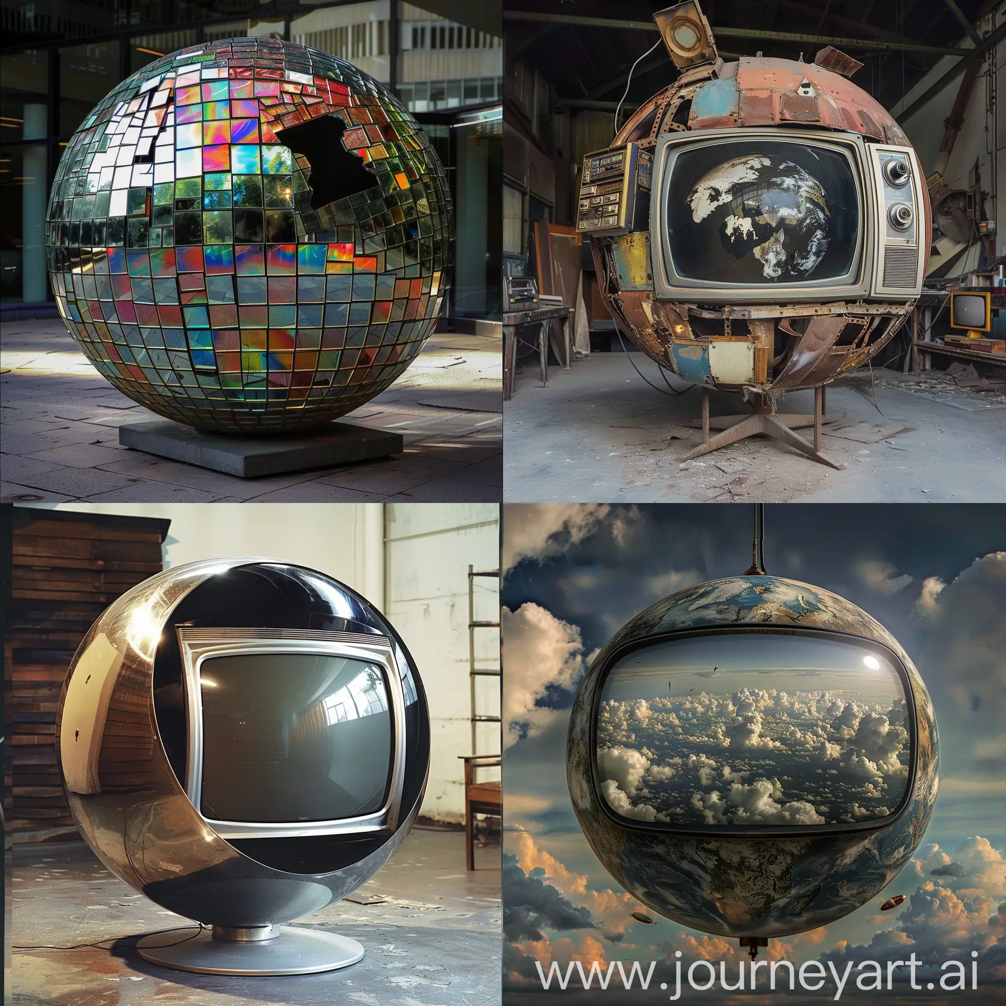 Spherical-Television-Display-with-Unique-Design